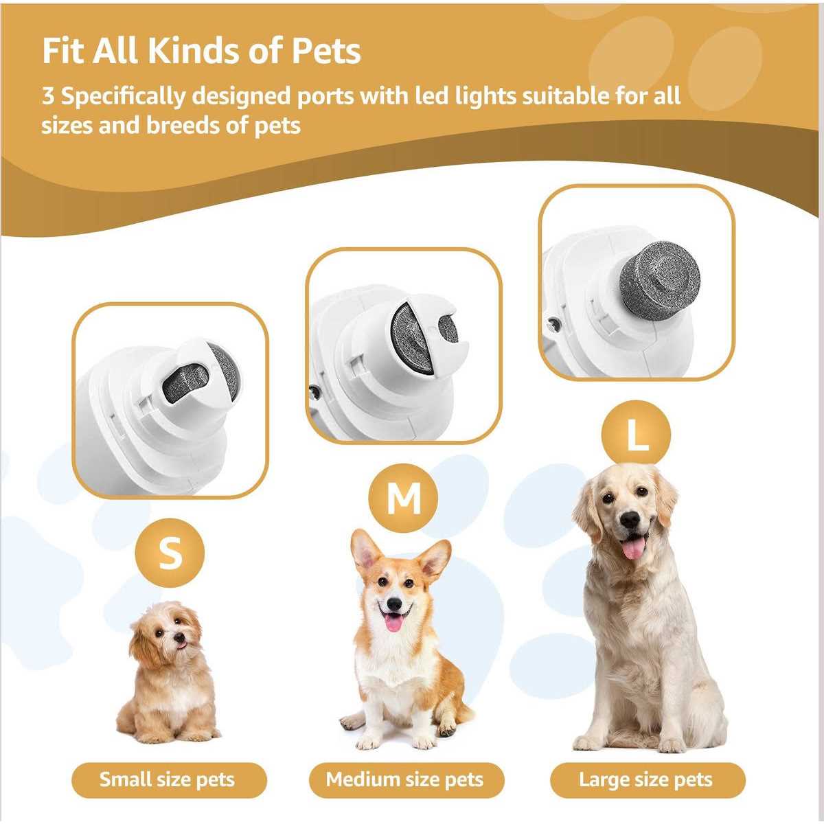 Alternative view of Pawshelf 2-in-1 Dog & Cat Nail Grinders & Clippers