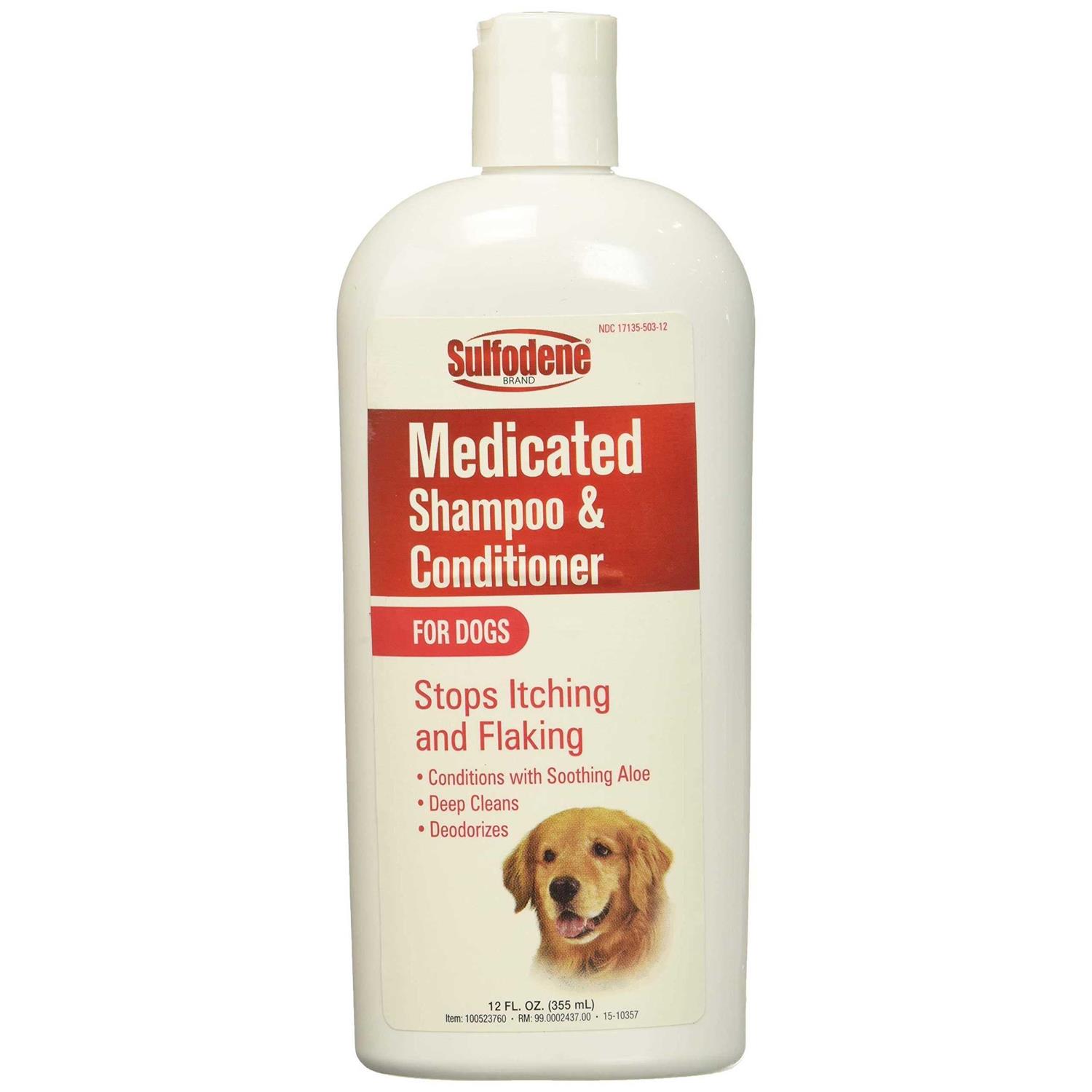 Sulfodene Medicated Shampoo Conditioner for Dogs