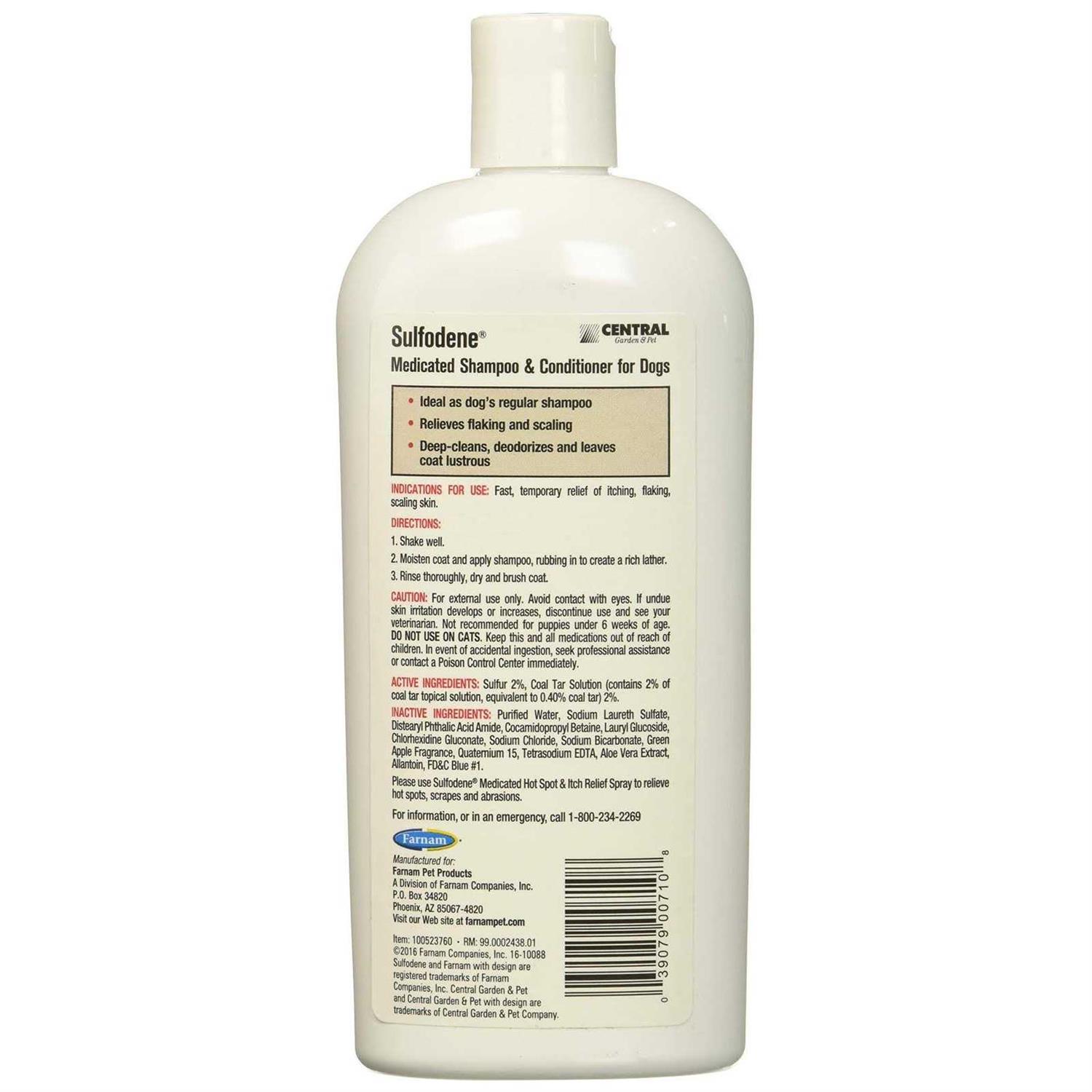 Alternative view of Sulfodene Medicated Shampoo Conditioner for Dogs