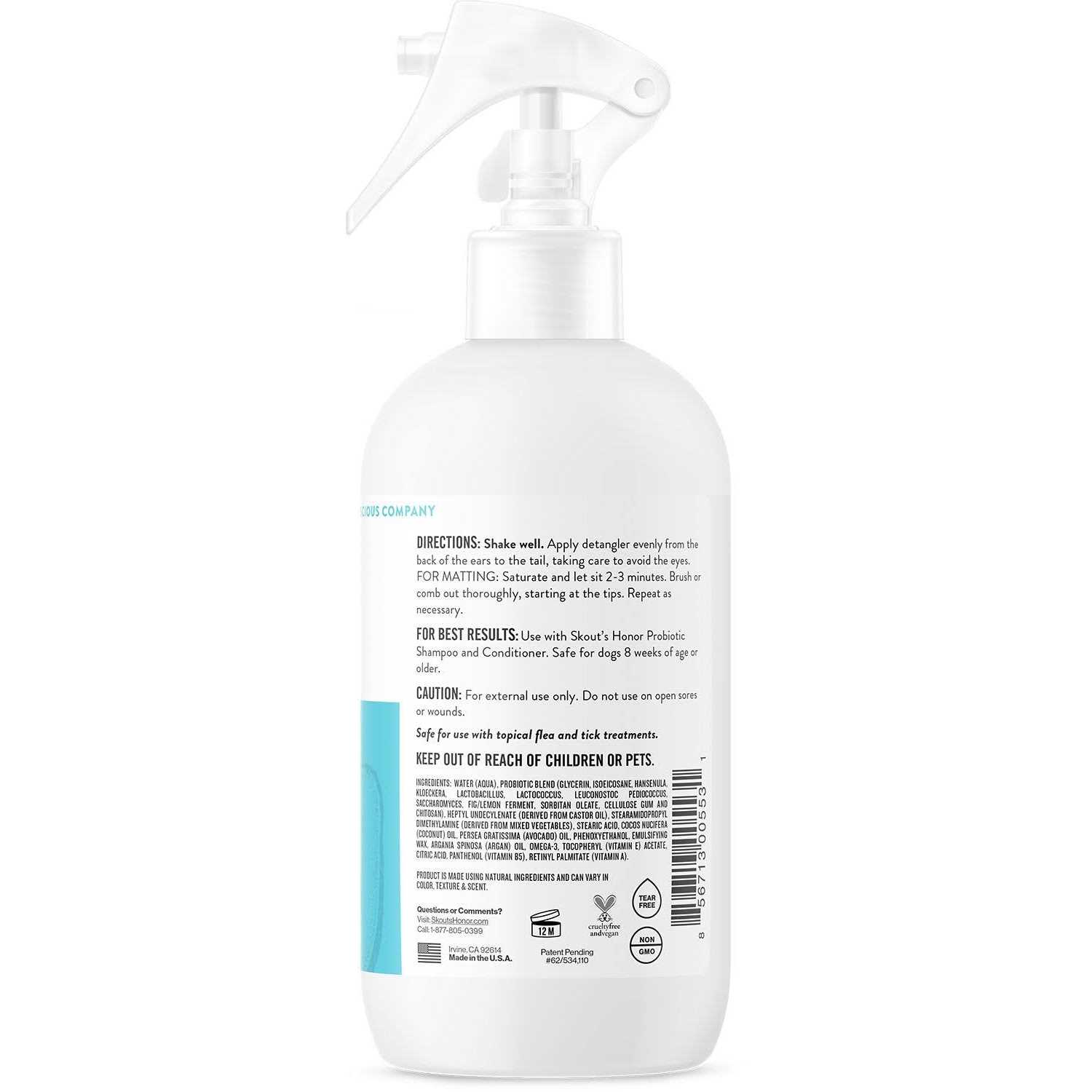 Alternative view of Skout's Honor Probiotic Detangler