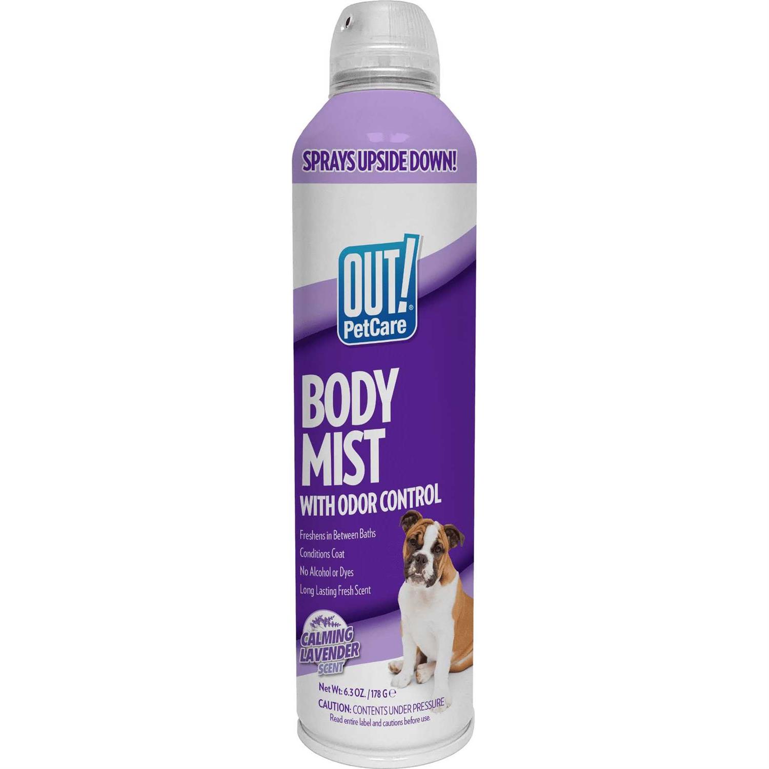 Out! Lavender Scented Dog Cologne Body Mist