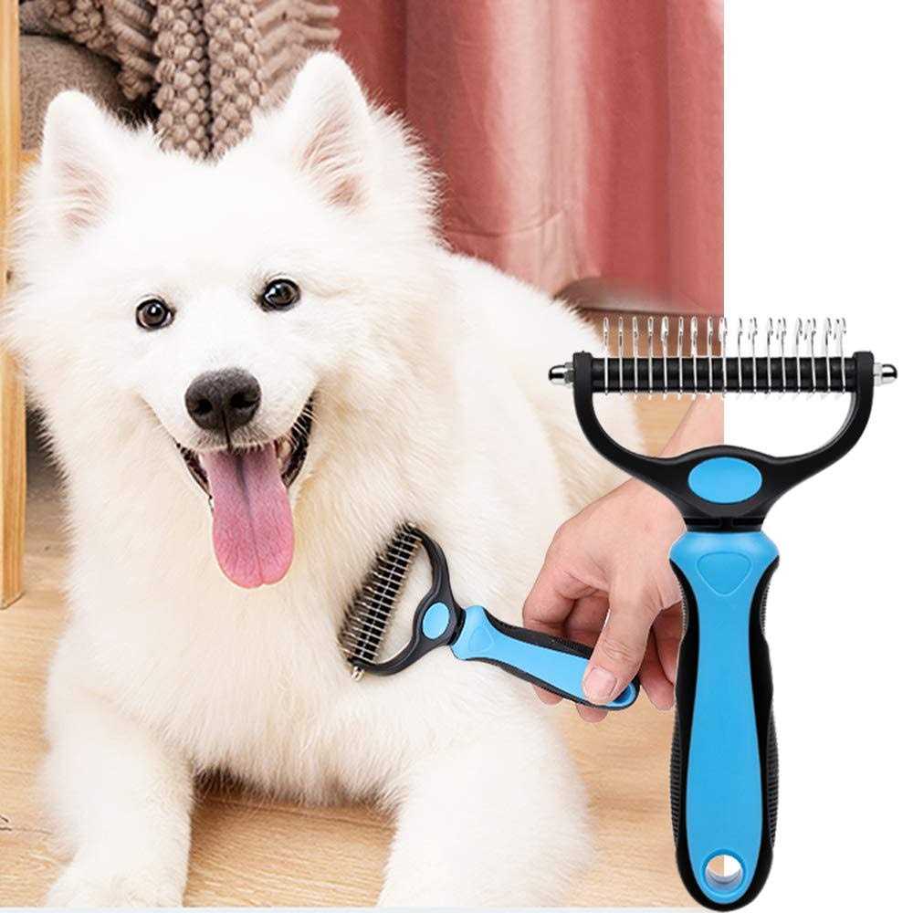 Alternative view of petpetssmart Kayi Dematting Brush Undercoat Rake for Dogs & Cats 2 Sided Professional Grooming Tool – Tangles Removing & Deshedding Brush