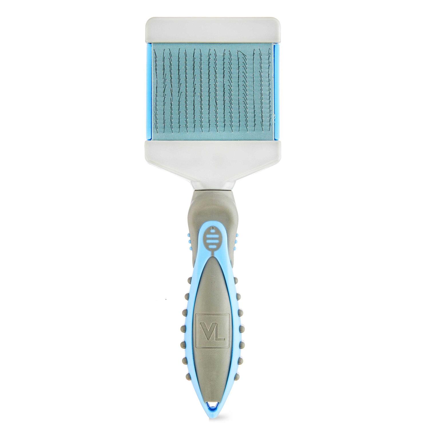 Vibrant Life Flexible Massage & Slicker Brush for Cats