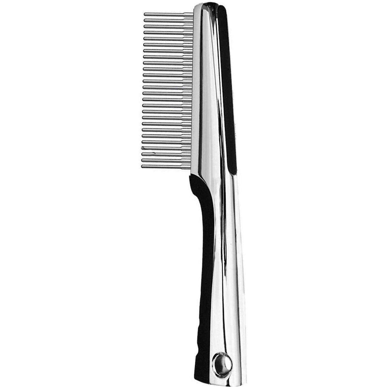 Resco Professional Anti-Static Dog Cat and Pet Rotating Pin Comb Be