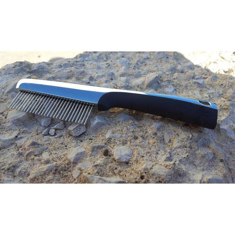 Alternative view of Resco Professional Anti-Static Dog Cat and Pet Rotating Pin Comb Be