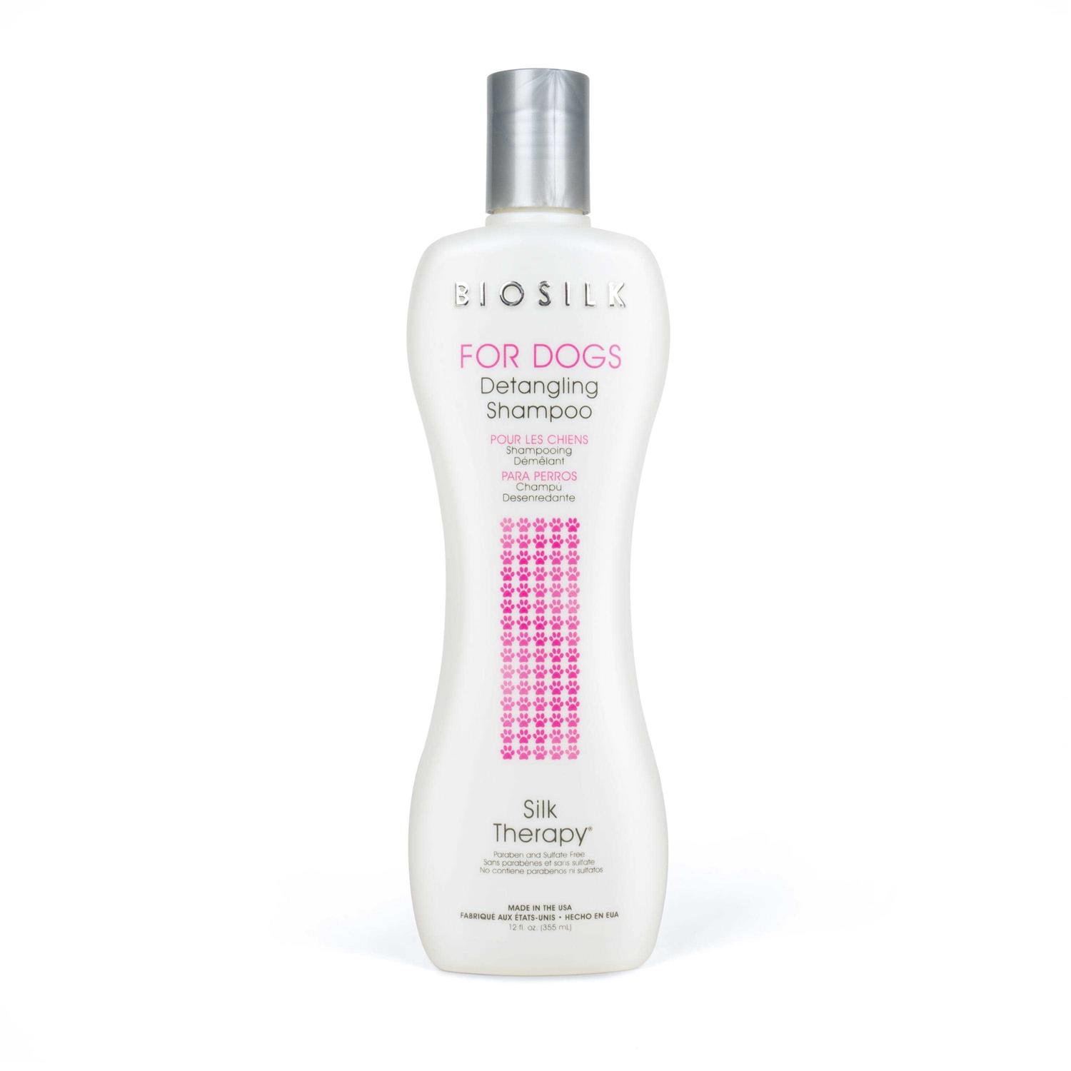 Biosilk for Dogs Silk Therapy Detangling Dog Shampoo