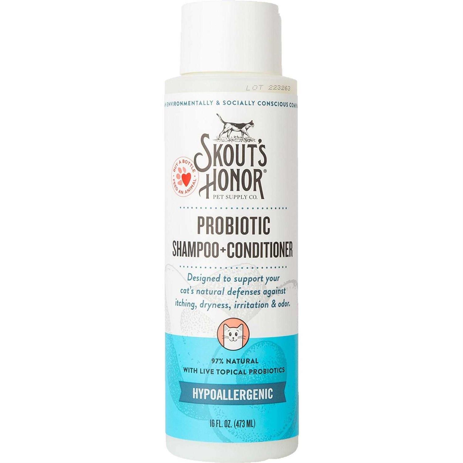 Skout's Honor Probiotic Cat Shampoo Conditioner