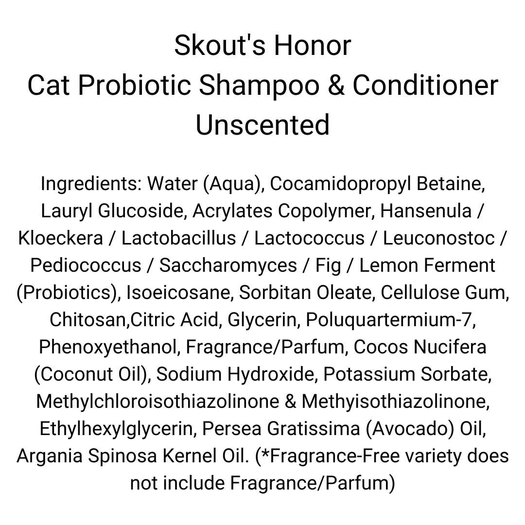 Alternative view of Skout's Honor Probiotic Cat Shampoo Conditioner