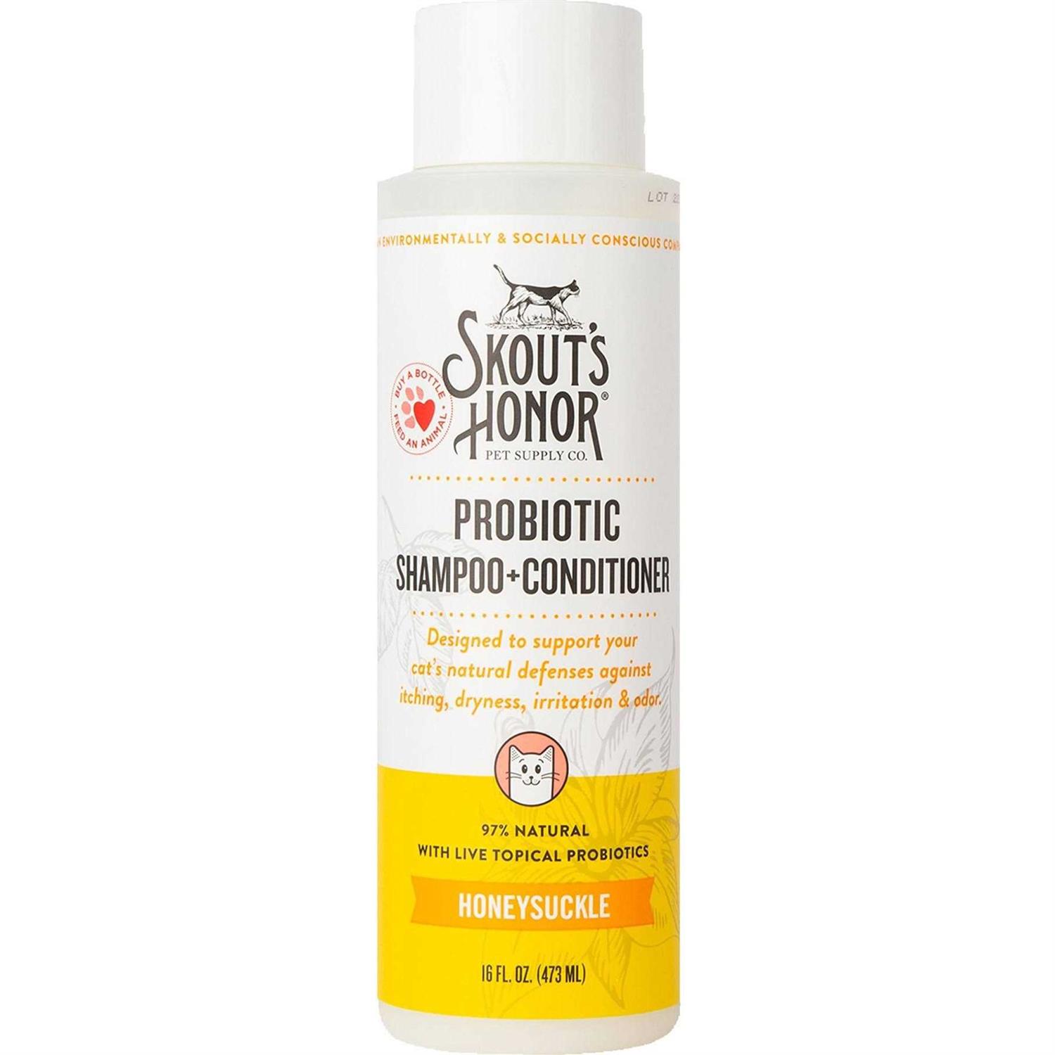 Skout's Honor Probiotic Cat Shampoo Conditioner