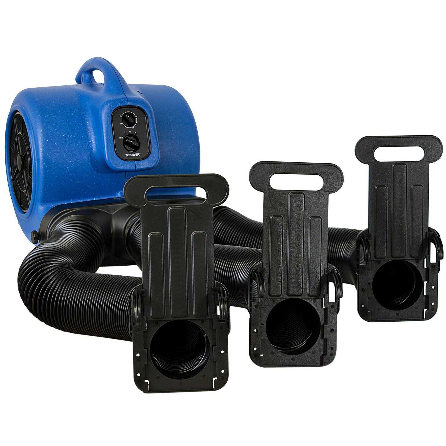 Alternative view of XPOWER X-800TF Cage Dryer with Multi Cage Drying Hose Kit X-800TF-MDK