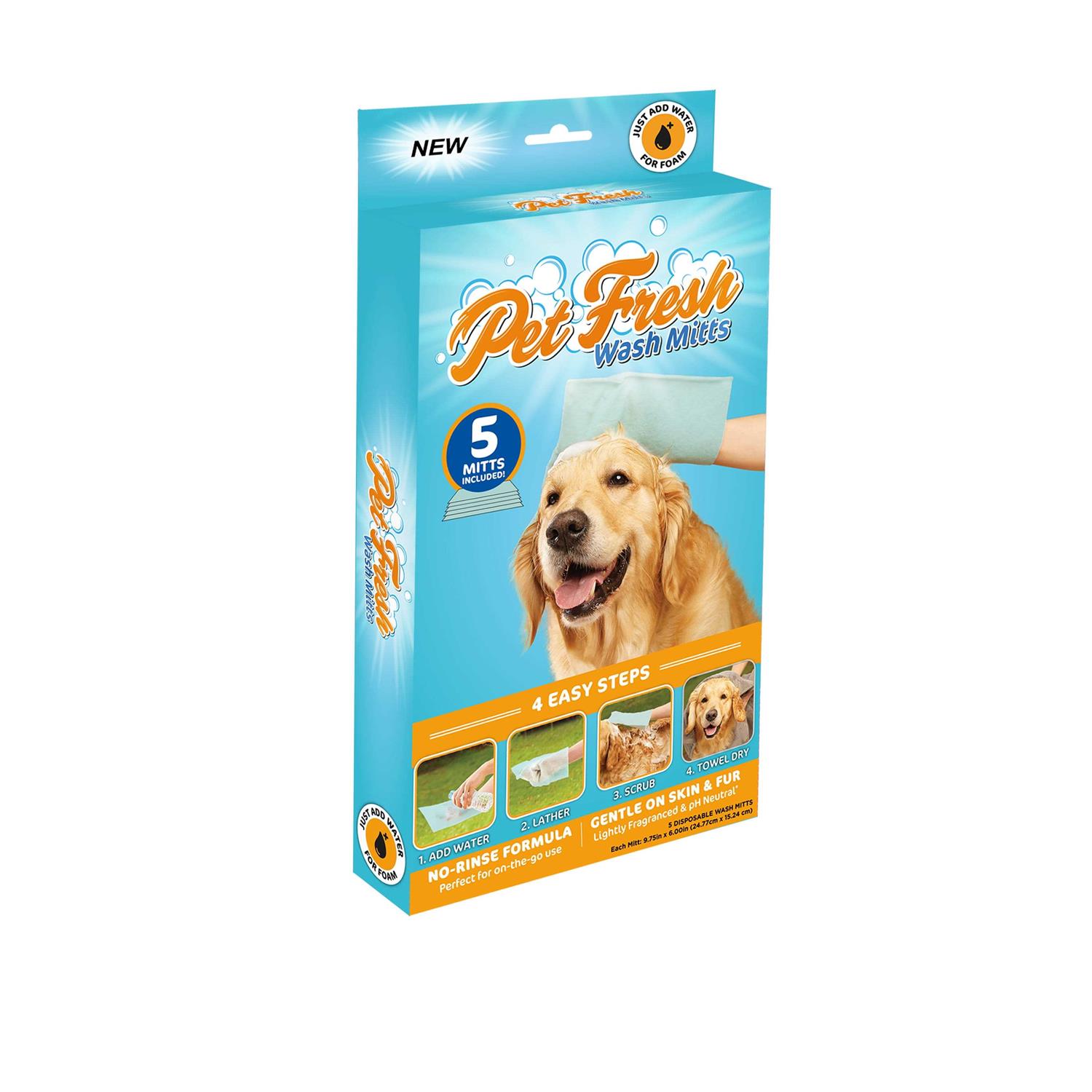 Pet Fresh Wash Mitts