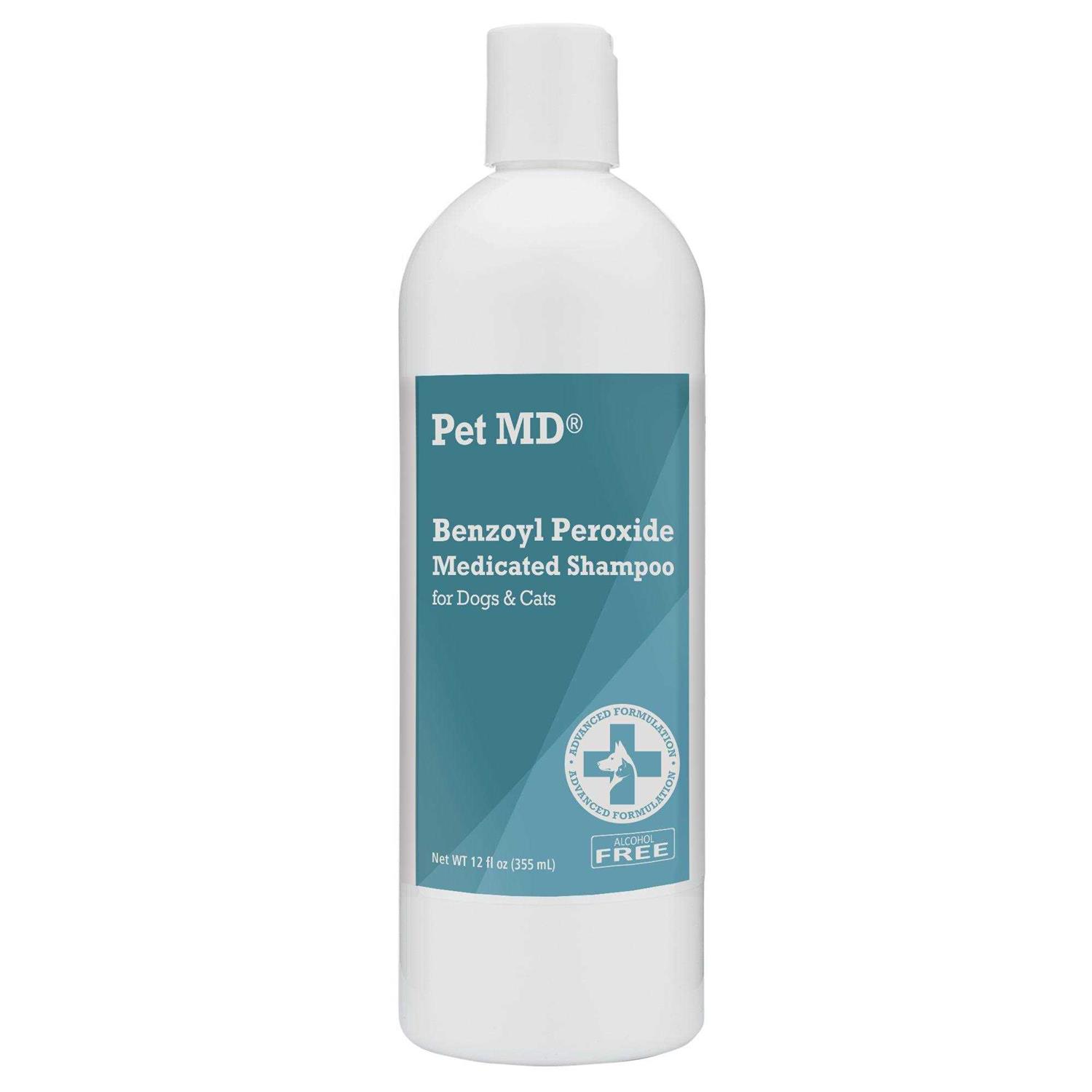 Pet MD Benzoyl Peroxide Dog & Cat Shampoo
