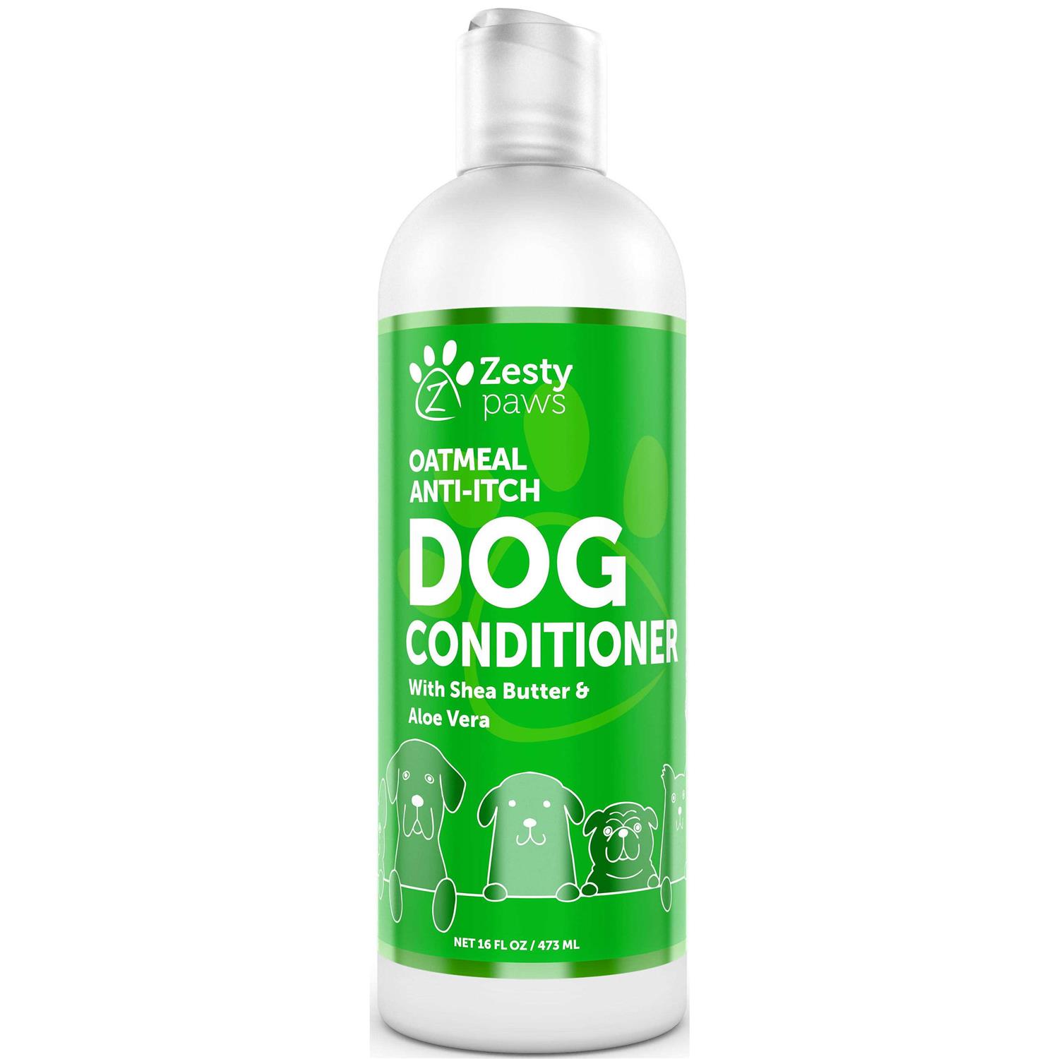 Zesty Paws Itch Soother Dog Conditioner with Oatmeal & Aloe Vera