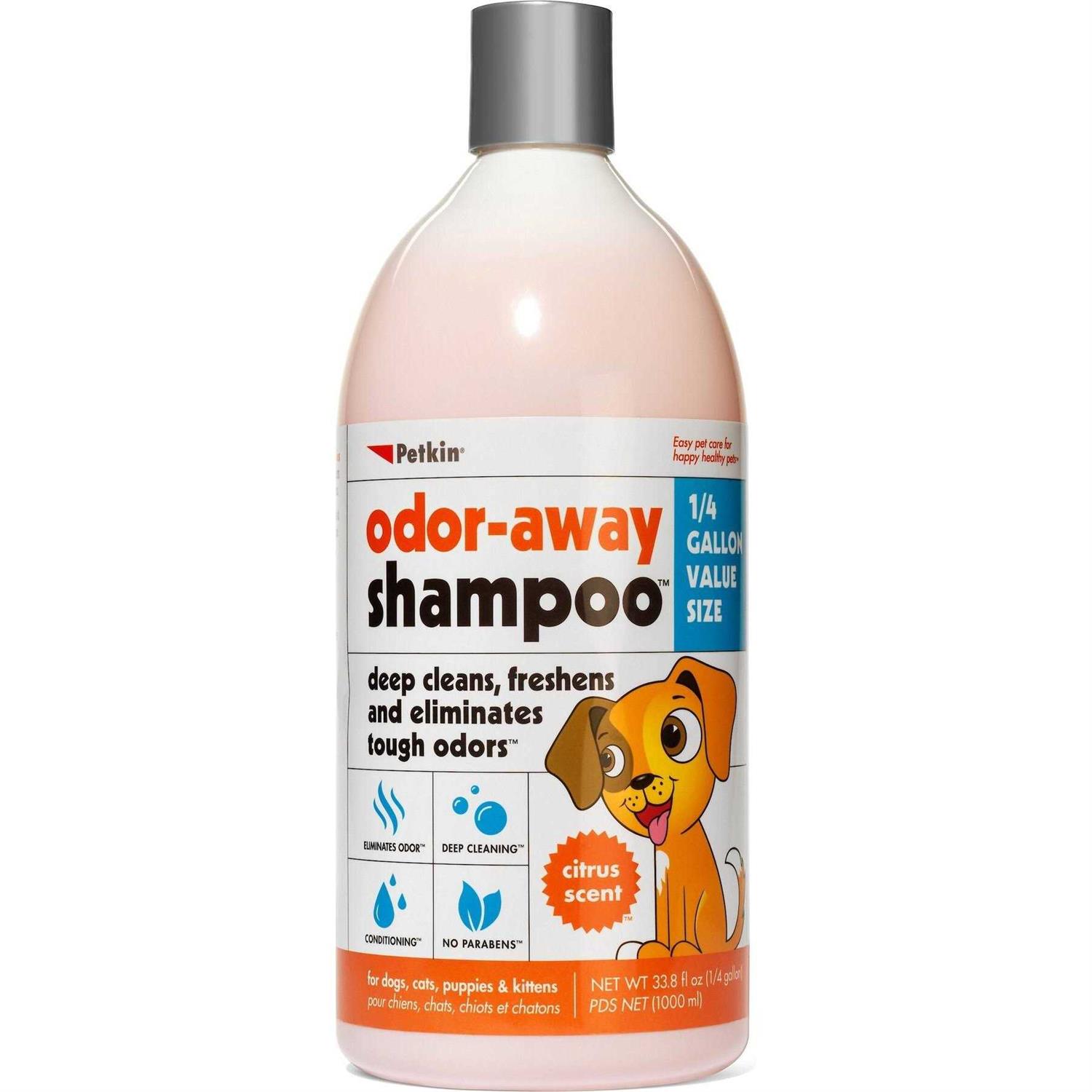 Petkin MegaValu Odor-Away Dog Shampoo