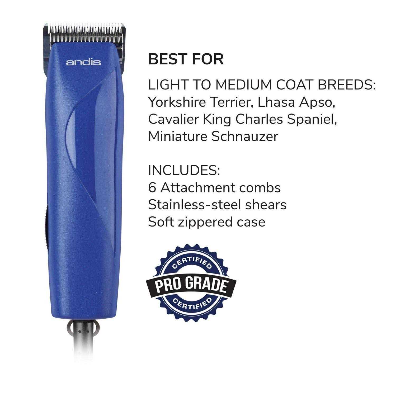 Andis Company An21485 Mbg2 Pro-Animal Clipper Kit - 7 Pieces