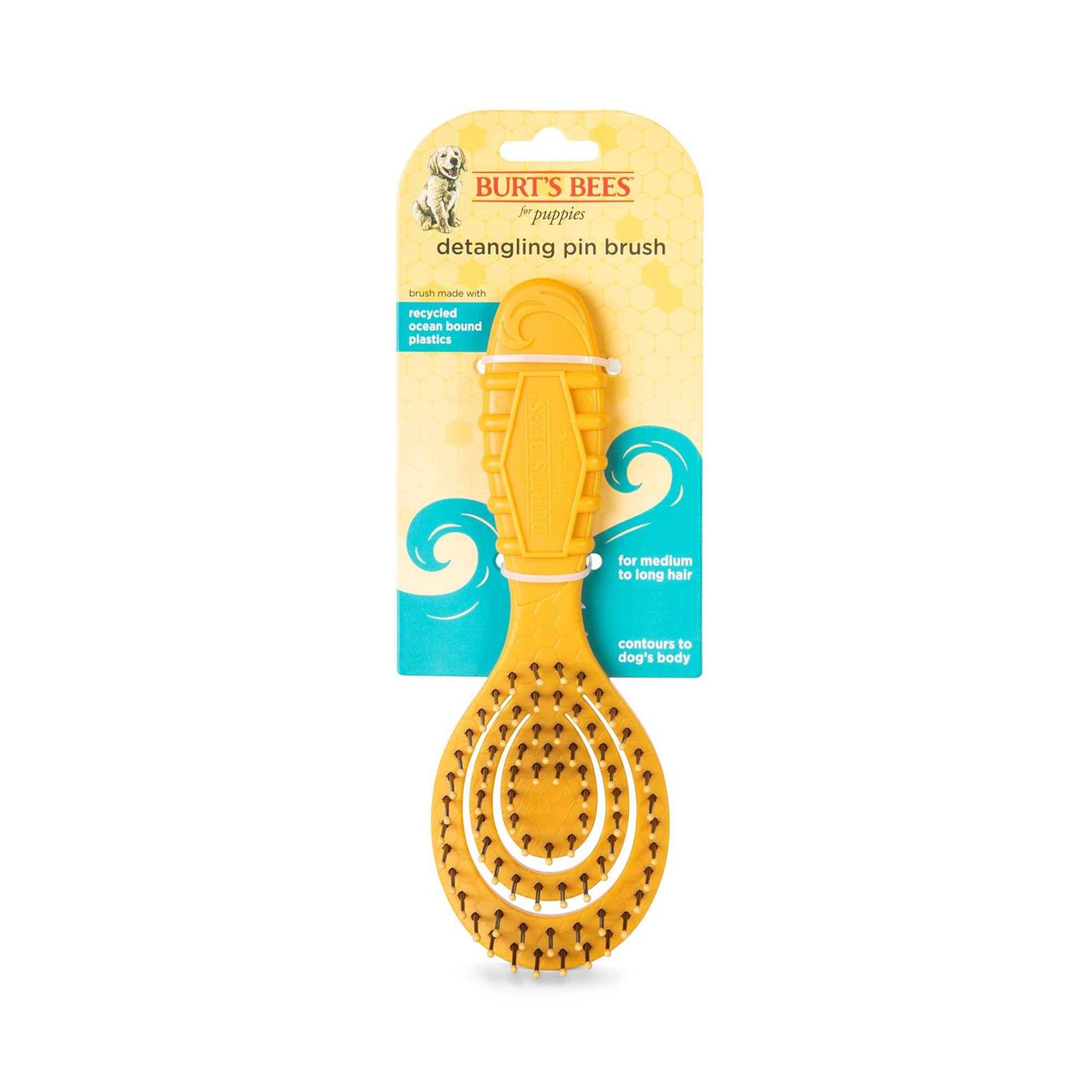 Burt's Bees for Pets Ocean Bound Detangling Pin Brush