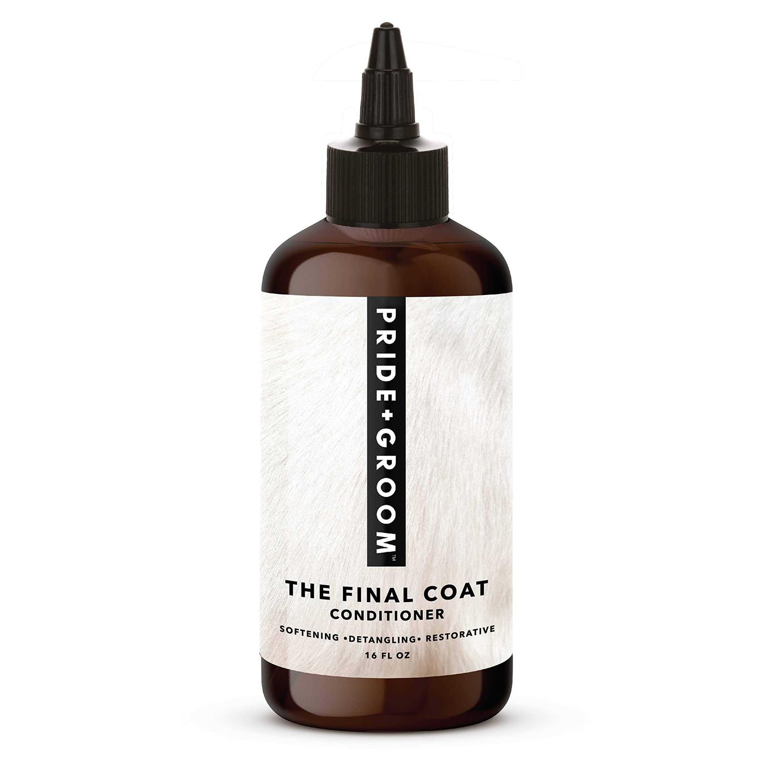 Pride and Groom Dog Conditioner for Shedders