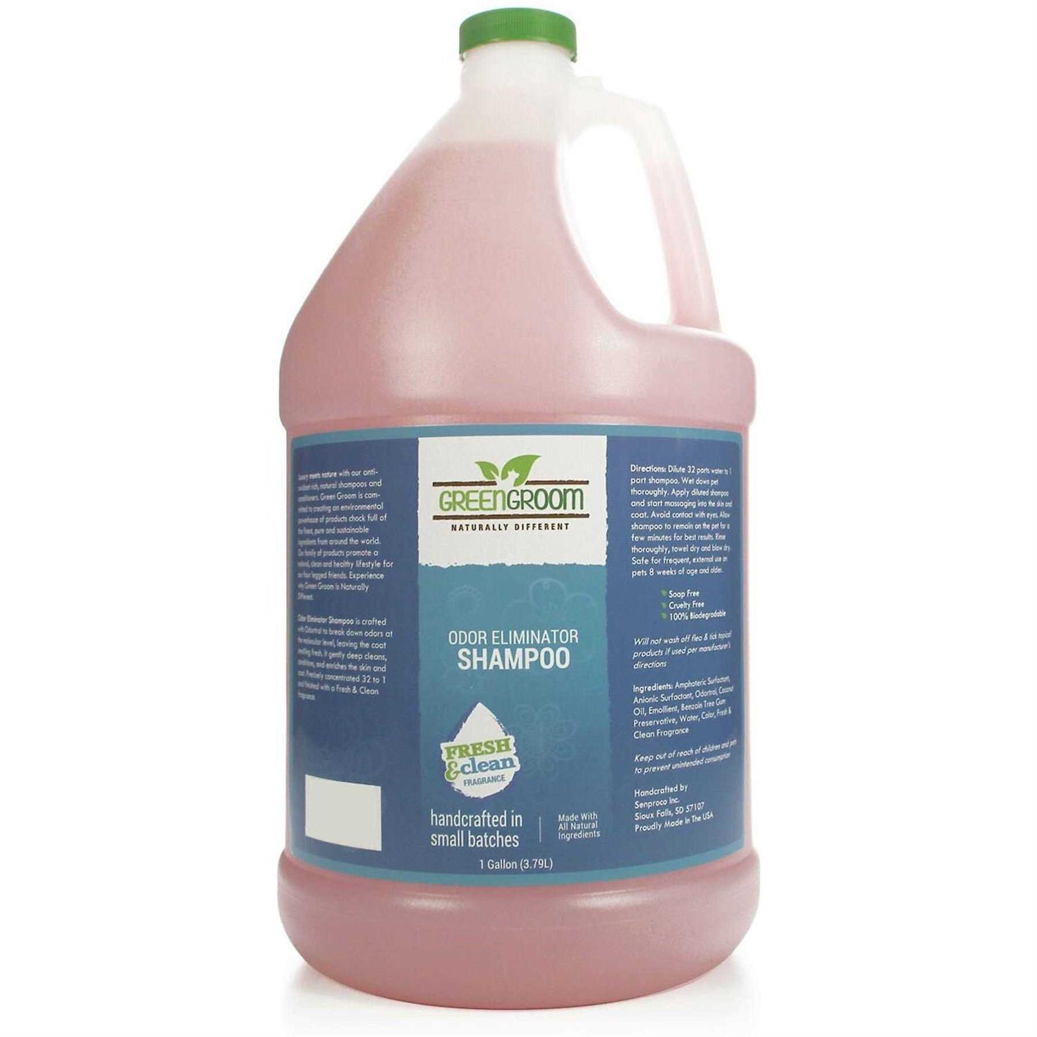 GREENGROOM Green Groom Odor Eliminator Dog Shampoo 1 Gallon