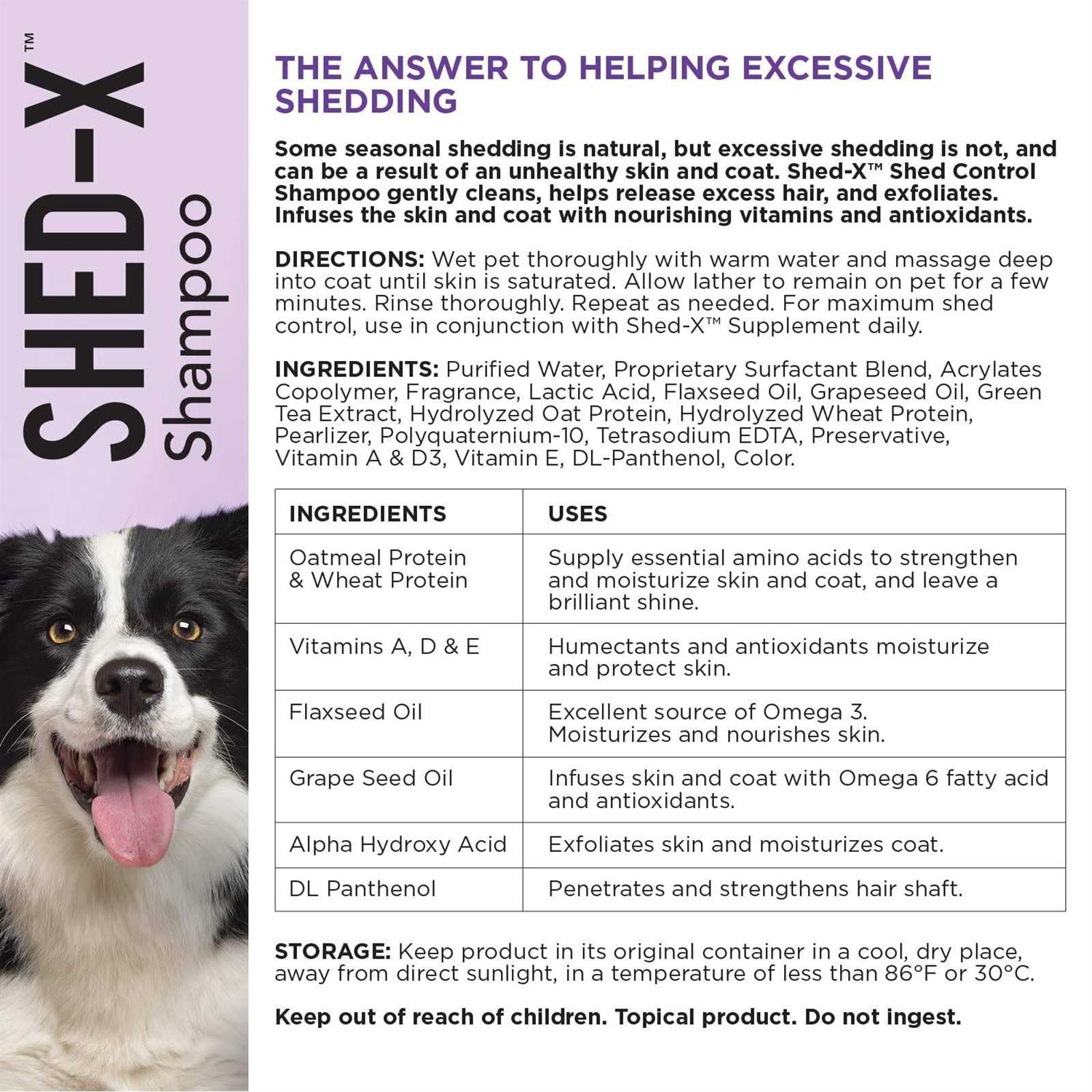 Alternative view of Shed-X Shed Control Shampoo for Dogs