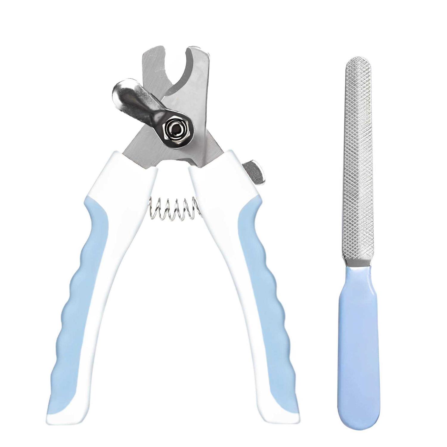 SunGrow Cat & Dog Nail Trimmers & File Set