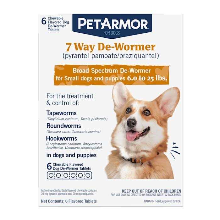 PetArmor 7 Way De Wormer Dogs