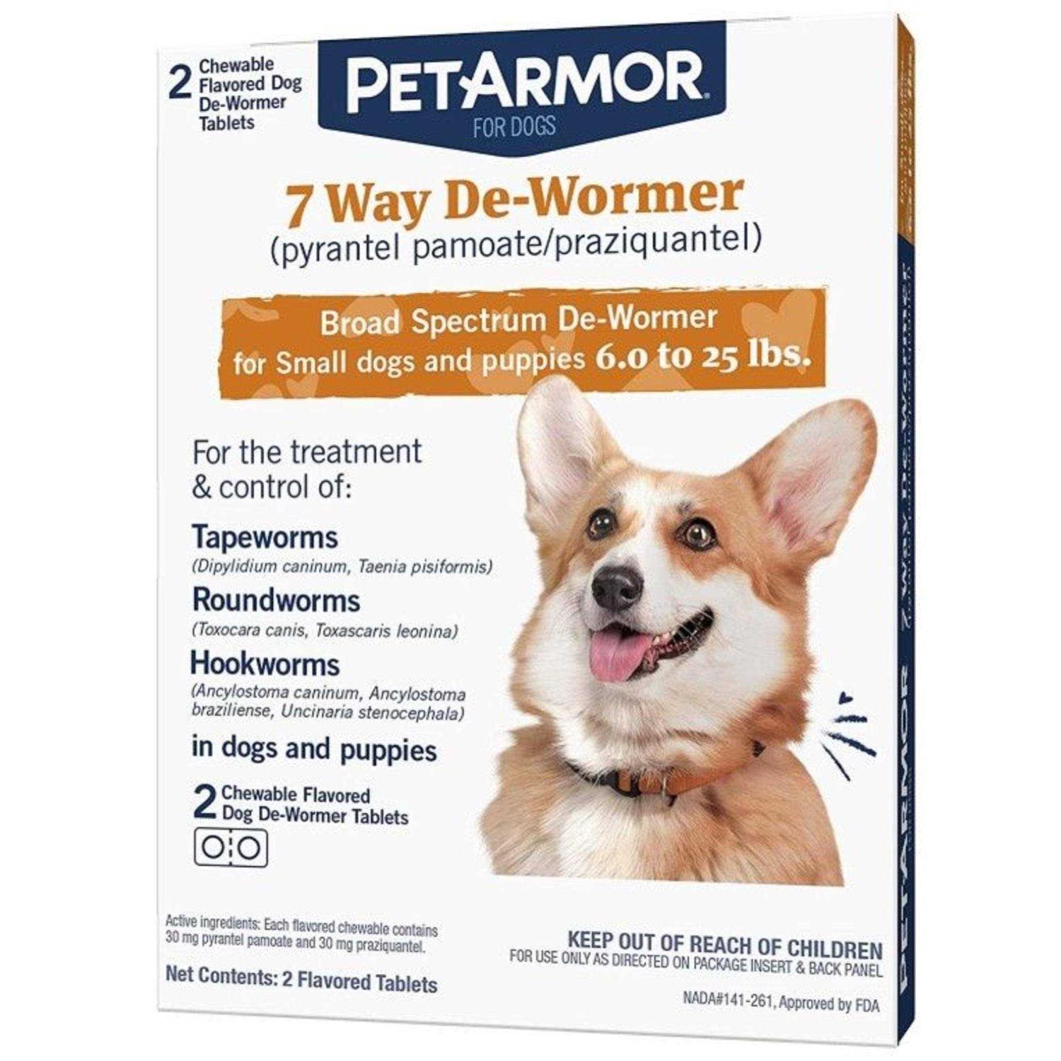 PetArmor 7 Way De Wormer Dogs