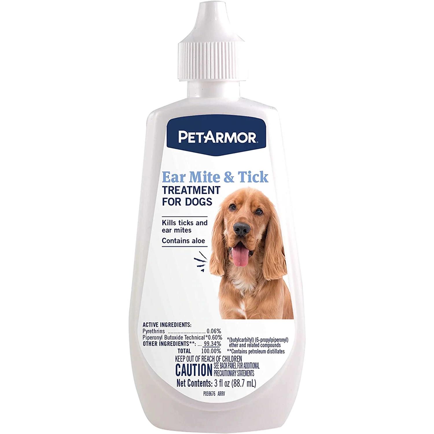 PetArmor Ear Mite & Tick Treatment for Dogs