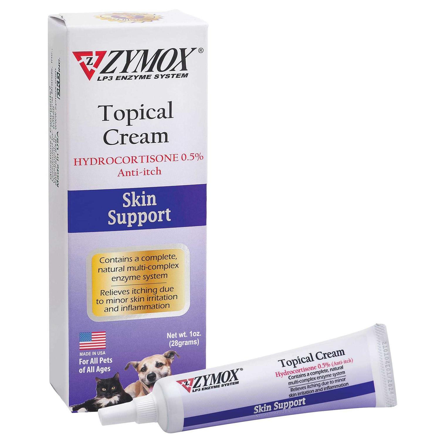 Zymox Topical Cream with Hydrocortisone