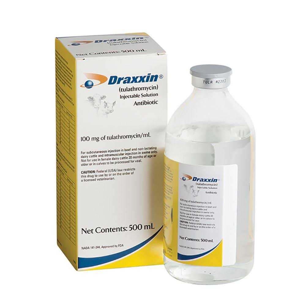 Draxxin - 50 mL, 100 250 500 ml | PetSmart