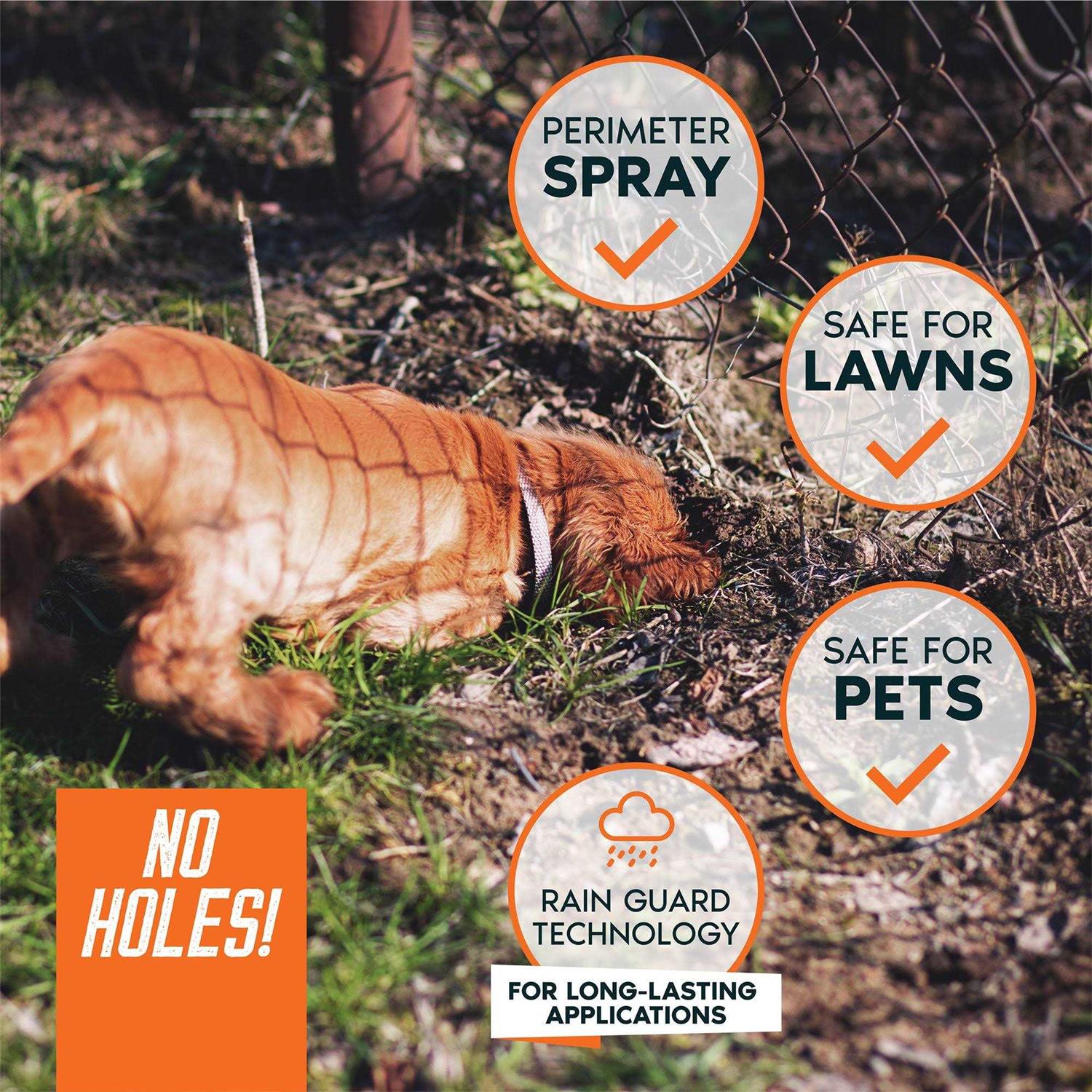 Alternative view of Zone Protects No Holes! Digging Dog Prevention Gallon with Trigger Sprayer