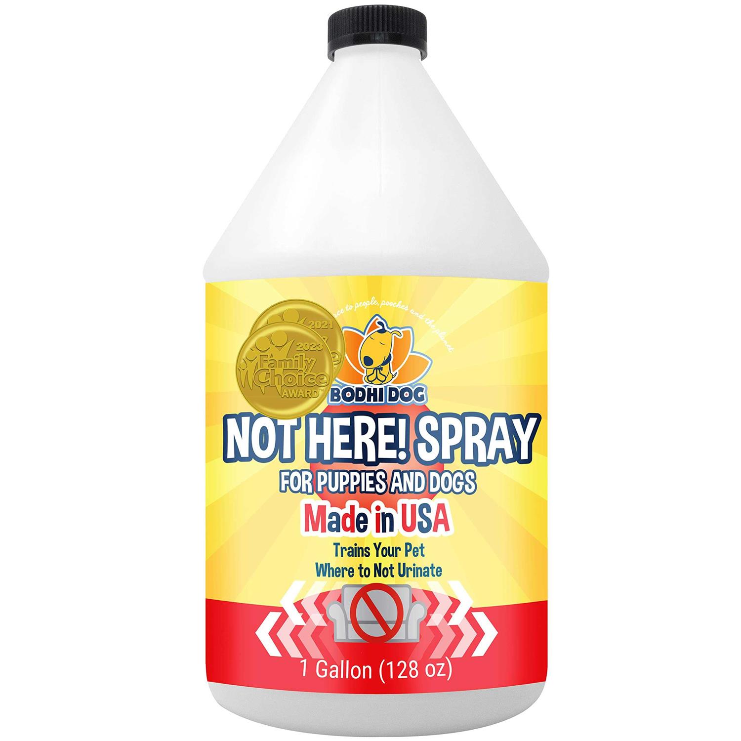 Bodhi Dog Not Here! Spray Trains Your Pet Where Not to Urinate