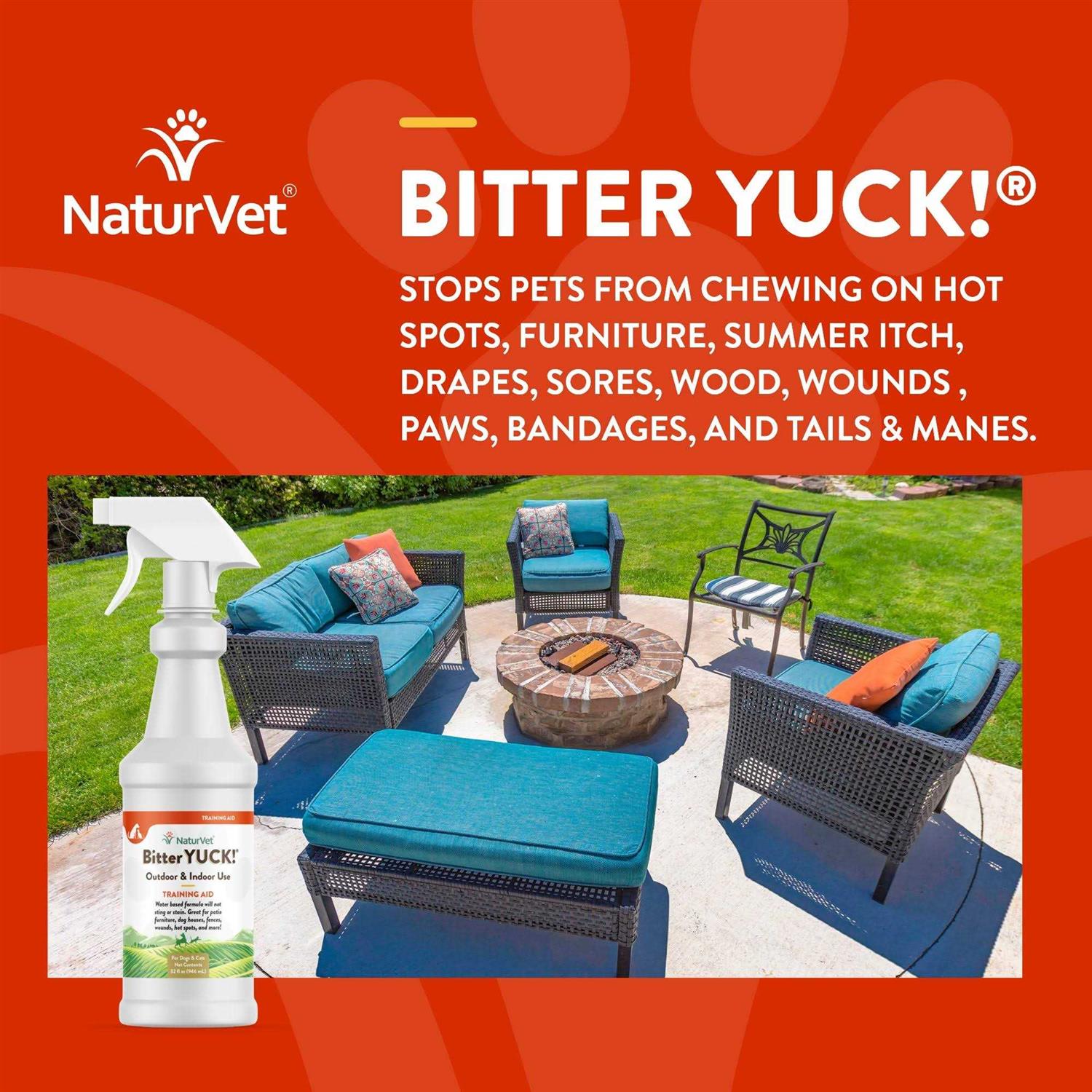 Alternative view of NaturVet Bitter Yuck! No Chew Spray