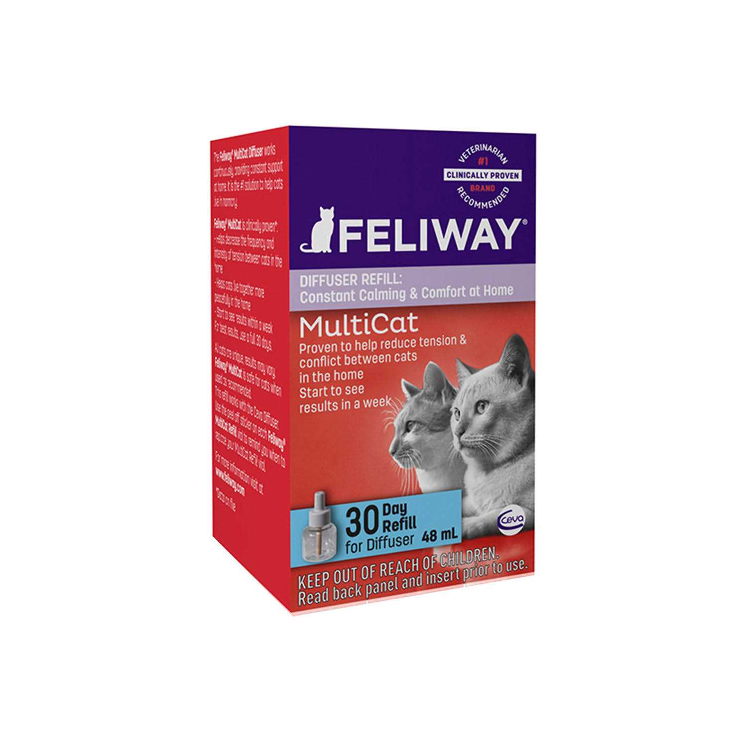 Alternative view of Feliway MultiCat Diffuser Refill
