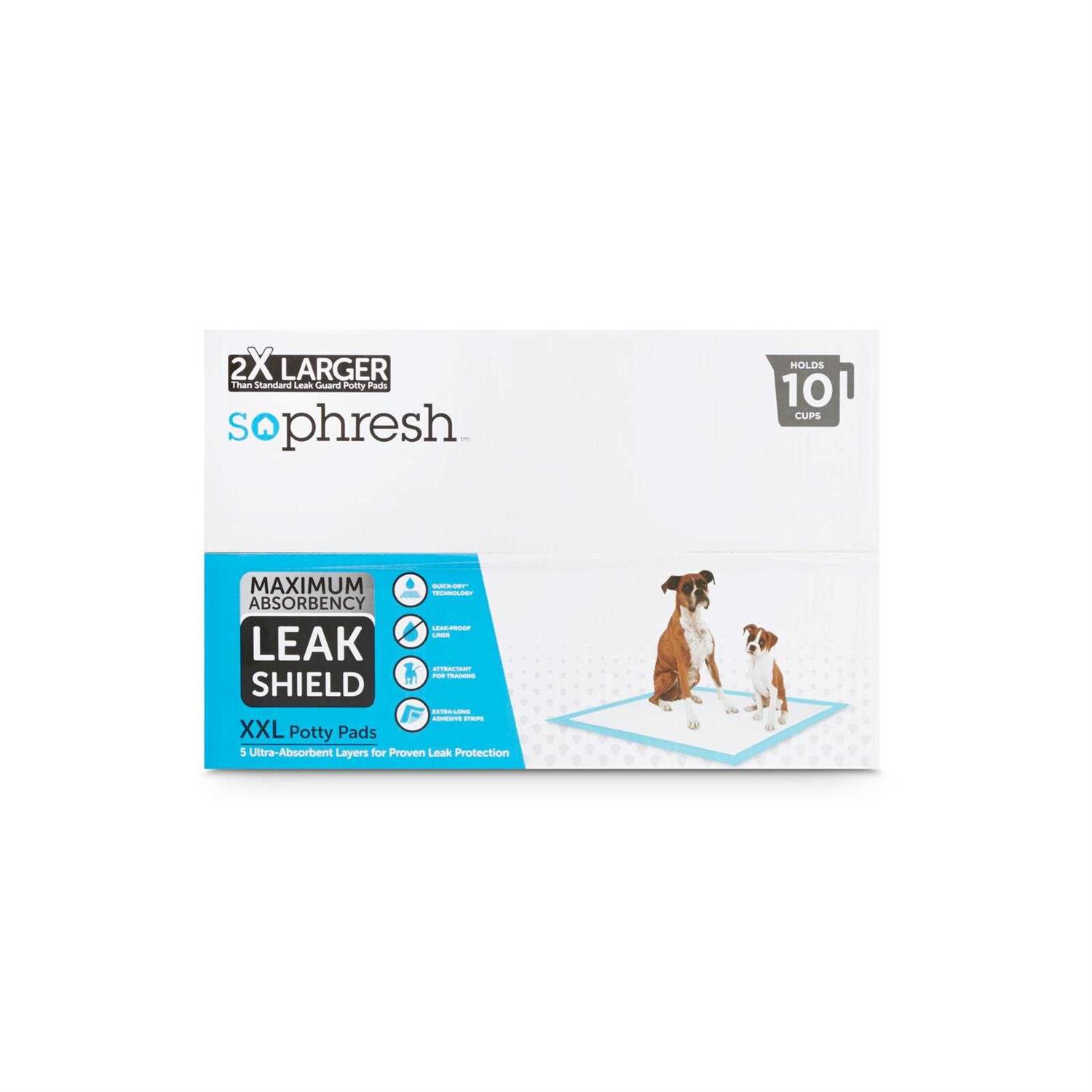 Alternative view of So Phresh Maximum Absorbency XX-Large Leak Shield Potty Pads