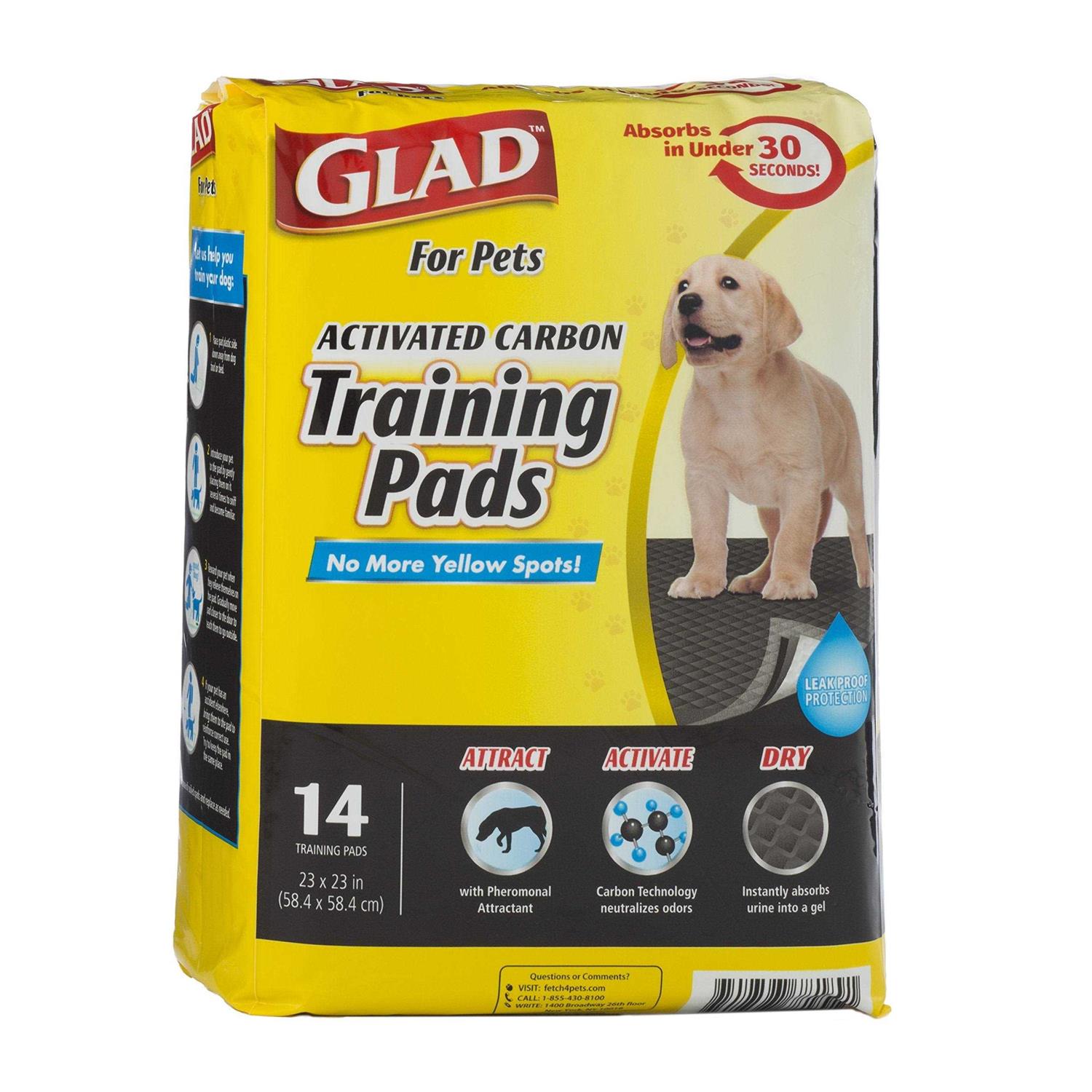 Glad Training Pads Activated Carbon