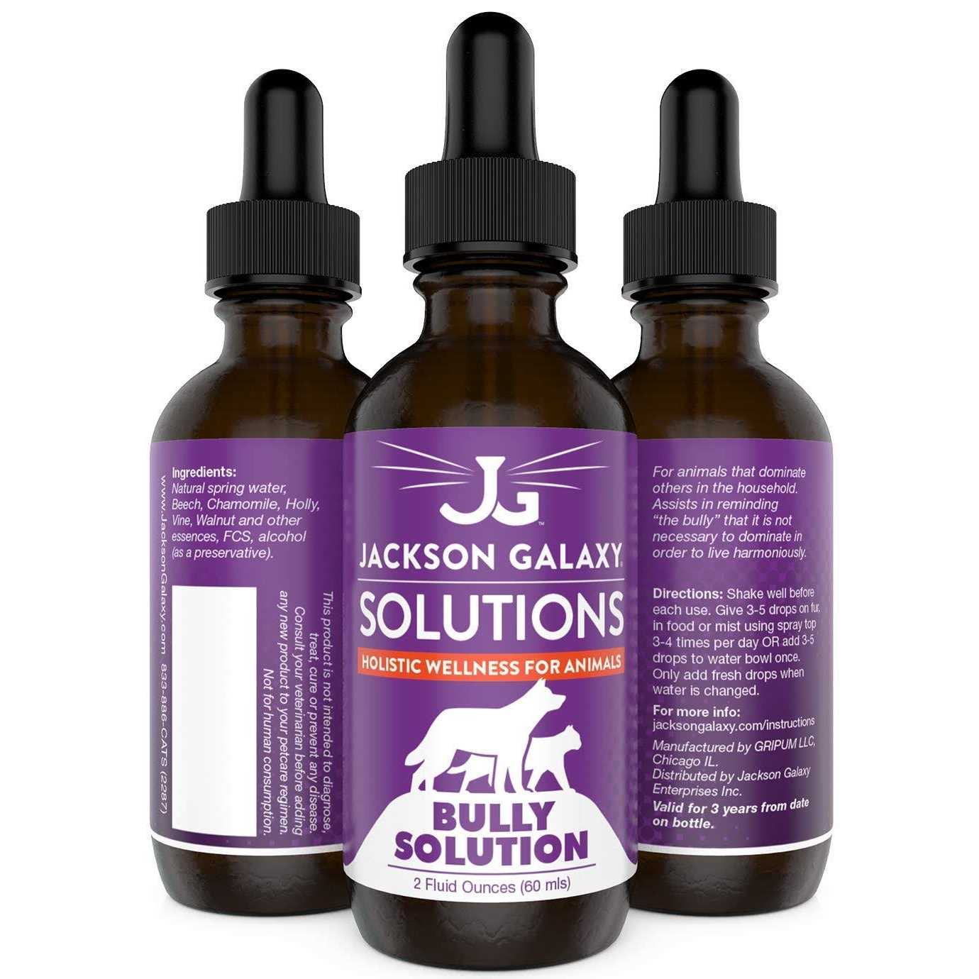 Alternative view of Jackson Galaxy Solutions Bully Solution Behavioral Aid for Cats