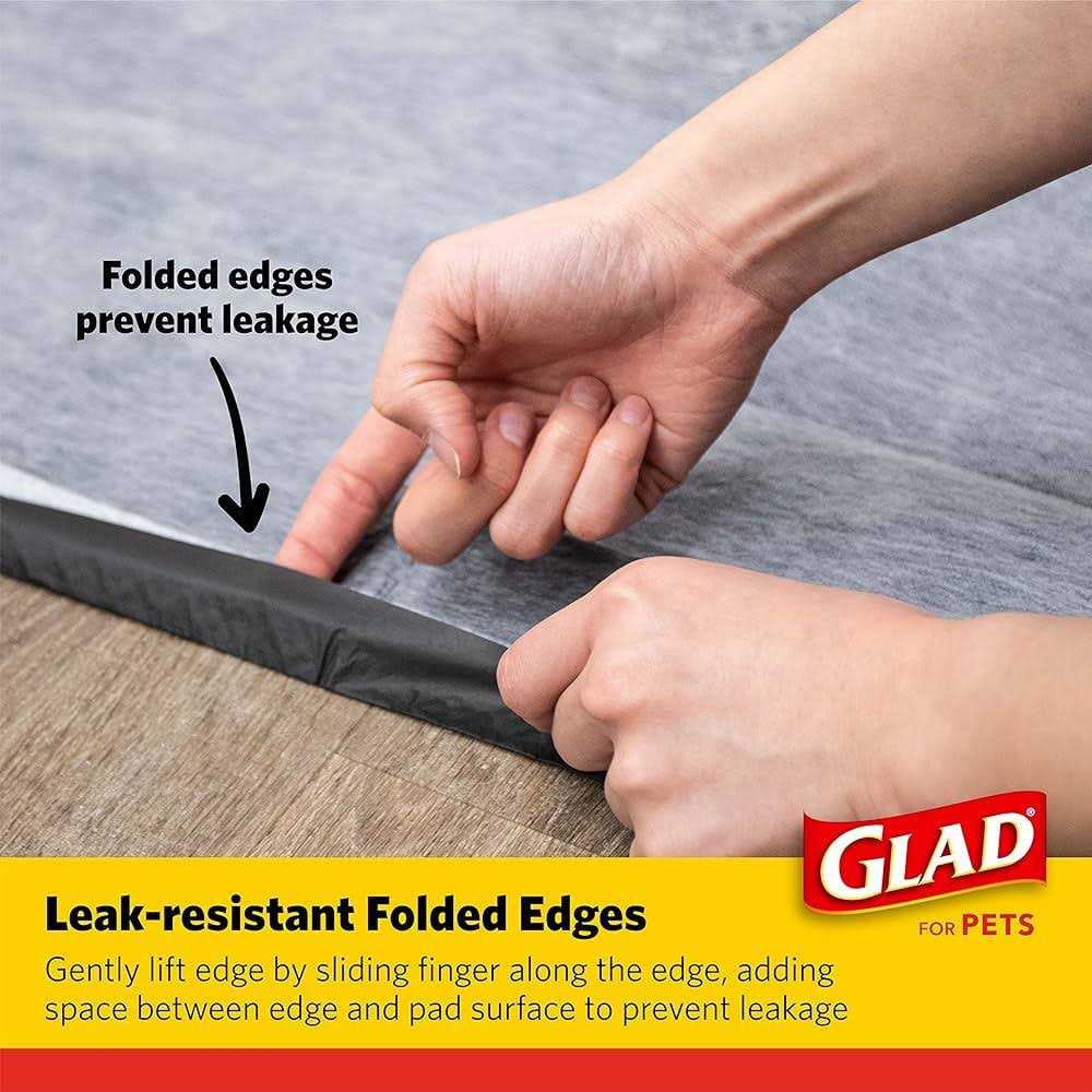 Alternative view of Glad for Pets Black Charcoal Puppy Pads