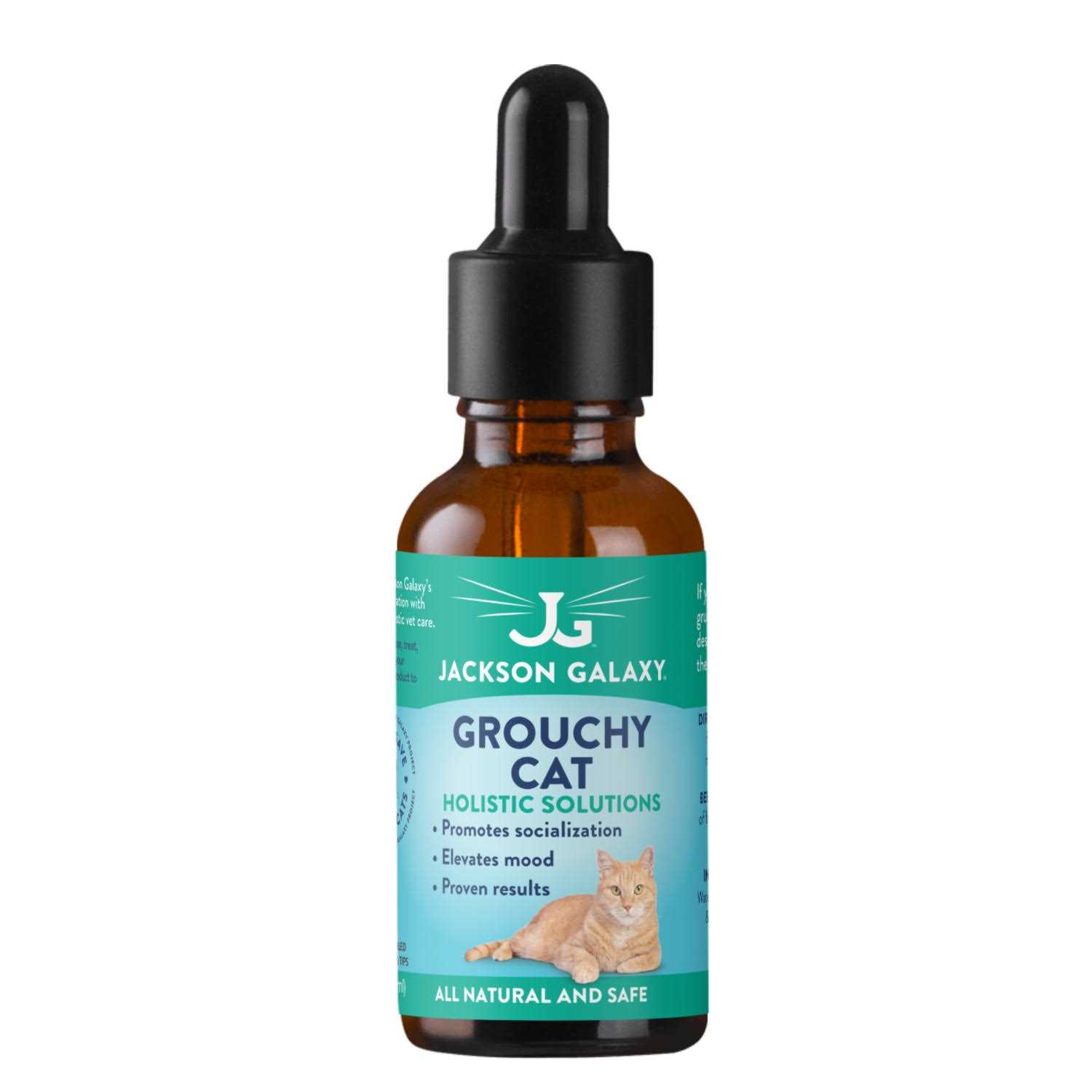 Jackson Galaxy Solutions Grouch Solution for All Animal Herbal Supplement