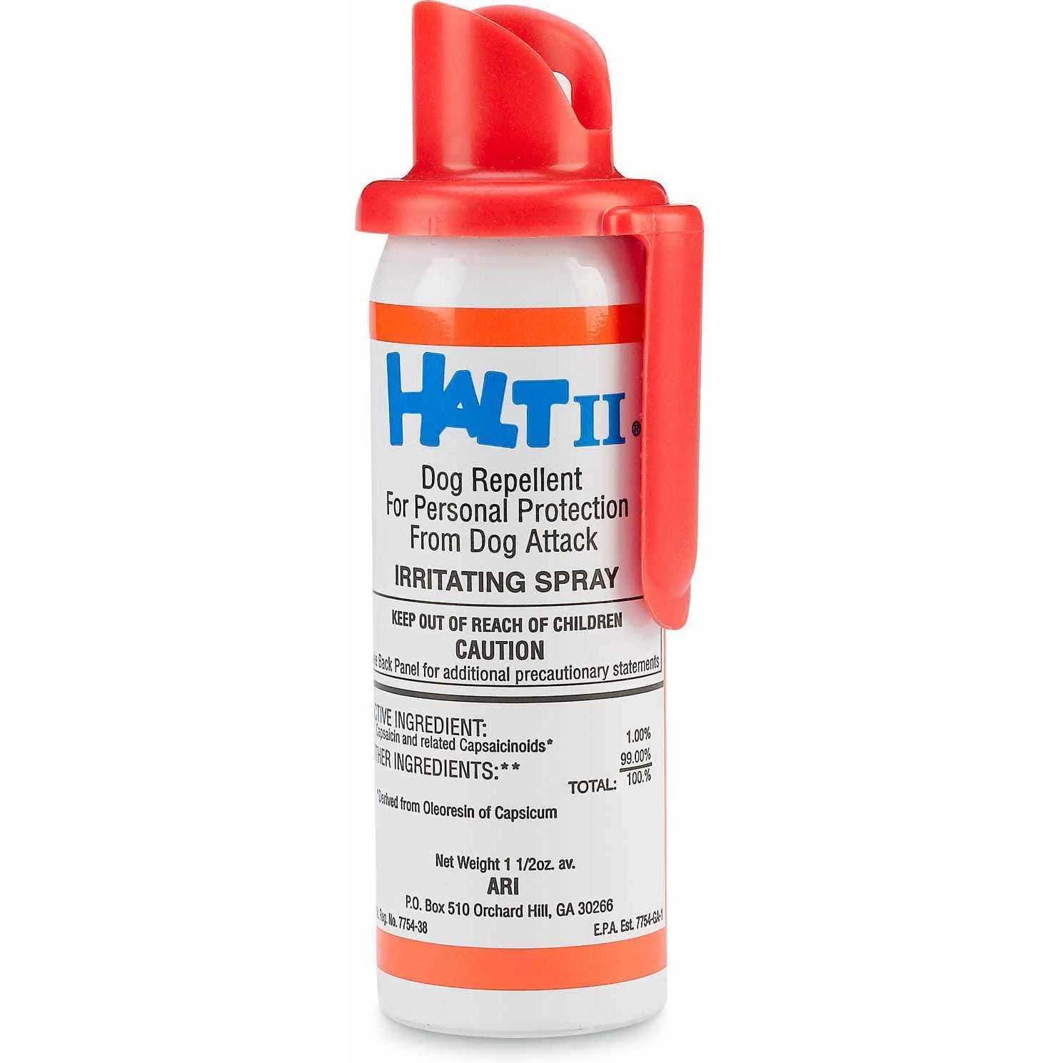 Dog Repellent Spray Repeller 1.5 oz Stop Agressive Dog Attack Bike Bicycle