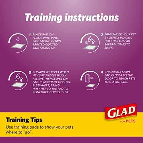 Alternative view of Glad for Pets Washable Training Pads Size 2 Pack Gray with Paw Prints