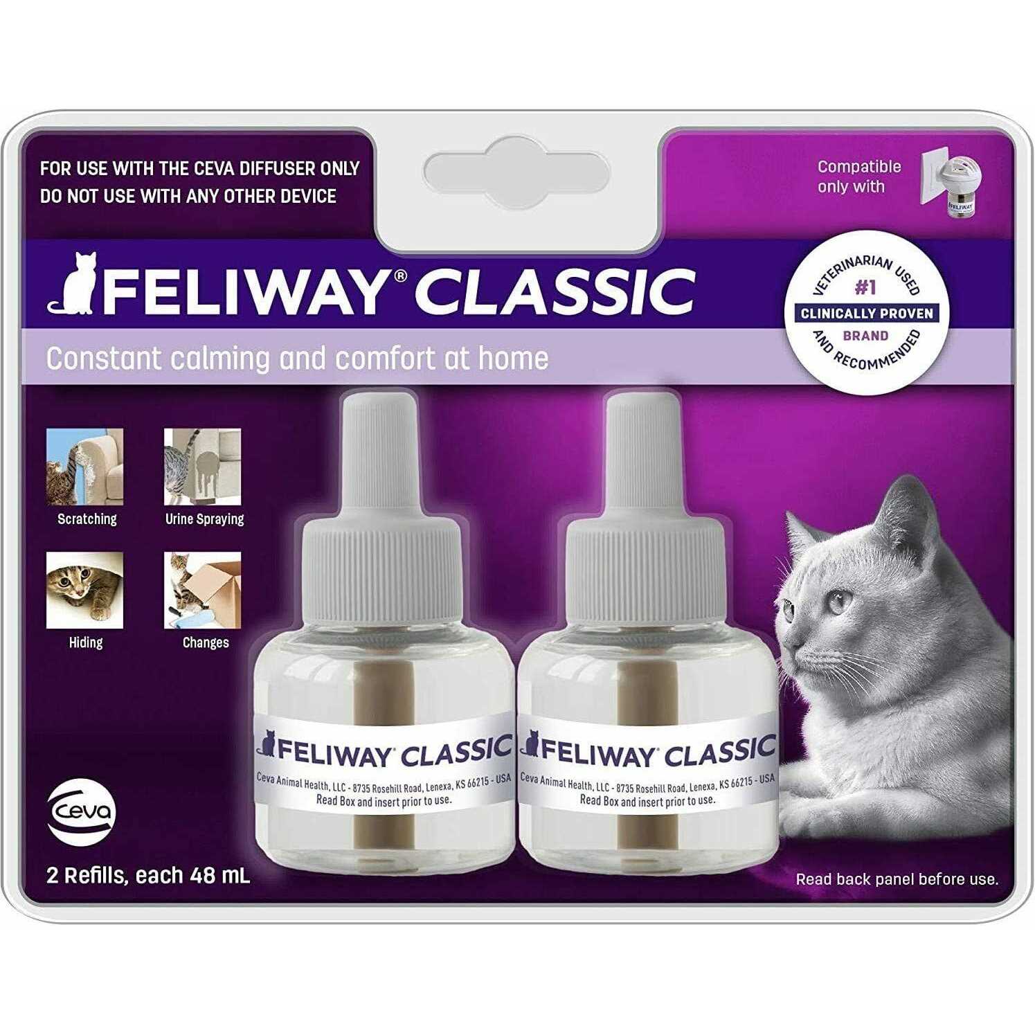 Feliway Classic 3 Pack Refill