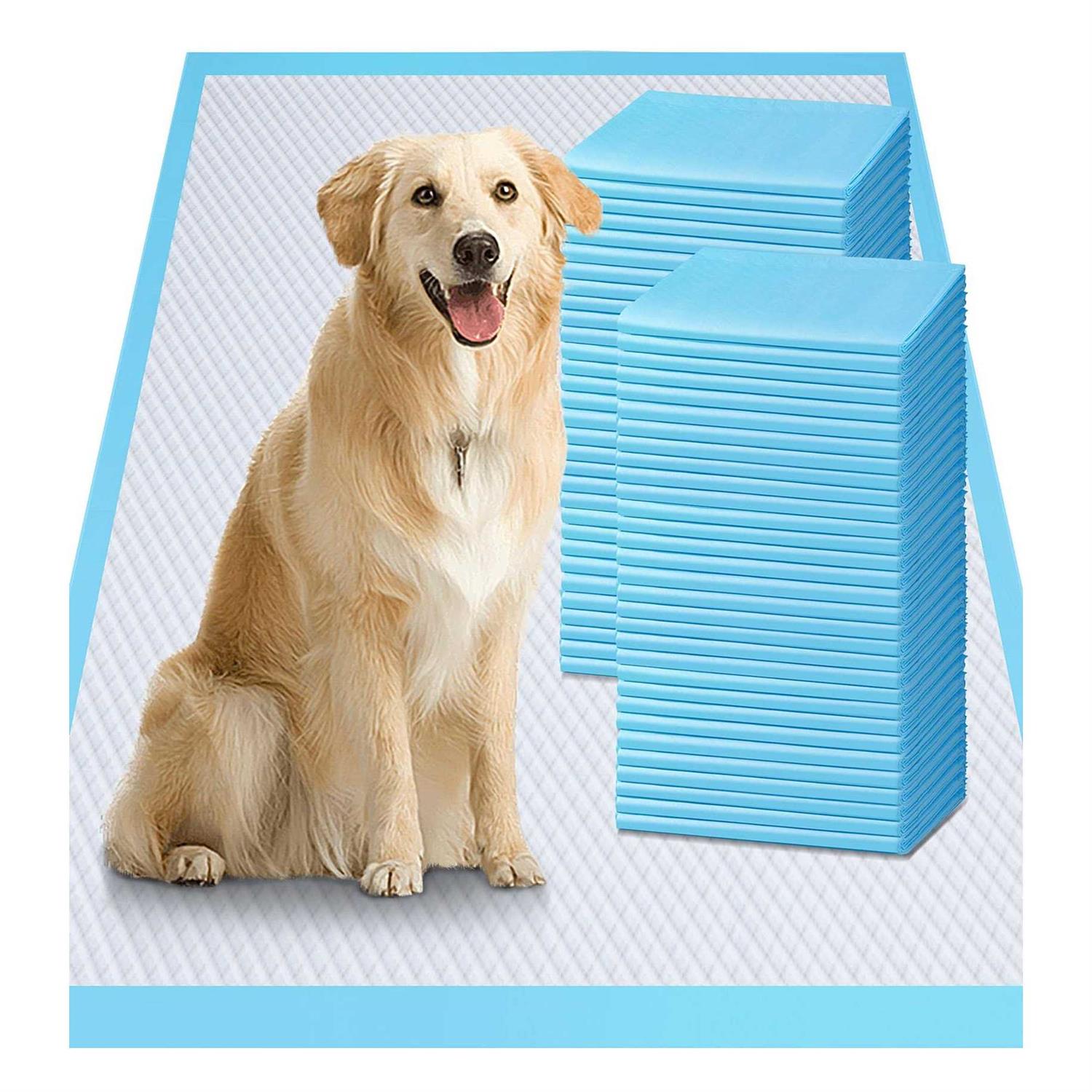 Gimars Thicken 6 Layers Ultra Absorbency Dog Pee Extra Large Quick Dry Pee Pads for Dogs