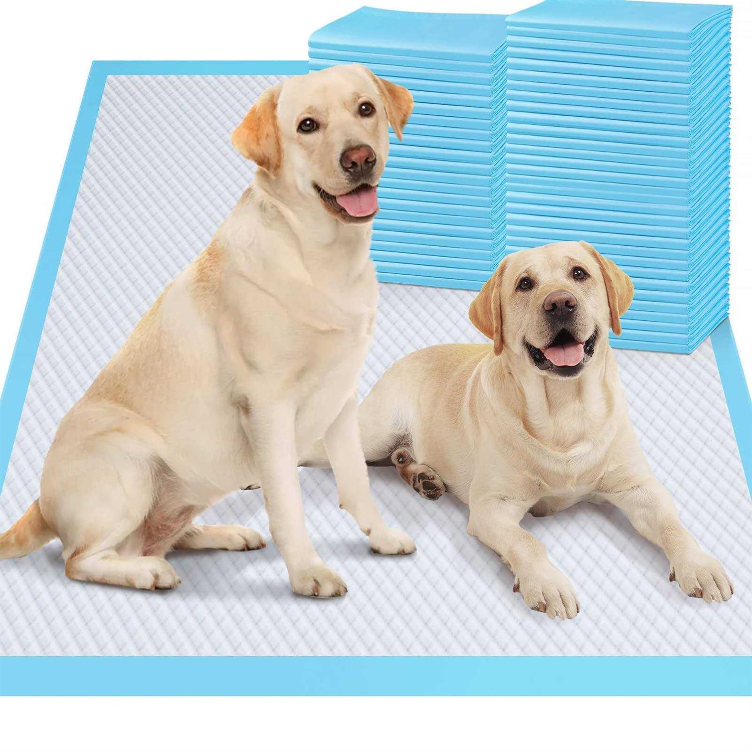 Gimars Thicken 6 Layers Ultra Absorbency Dog Pee Extra Large Quick Dry Pee Pads for Dogs