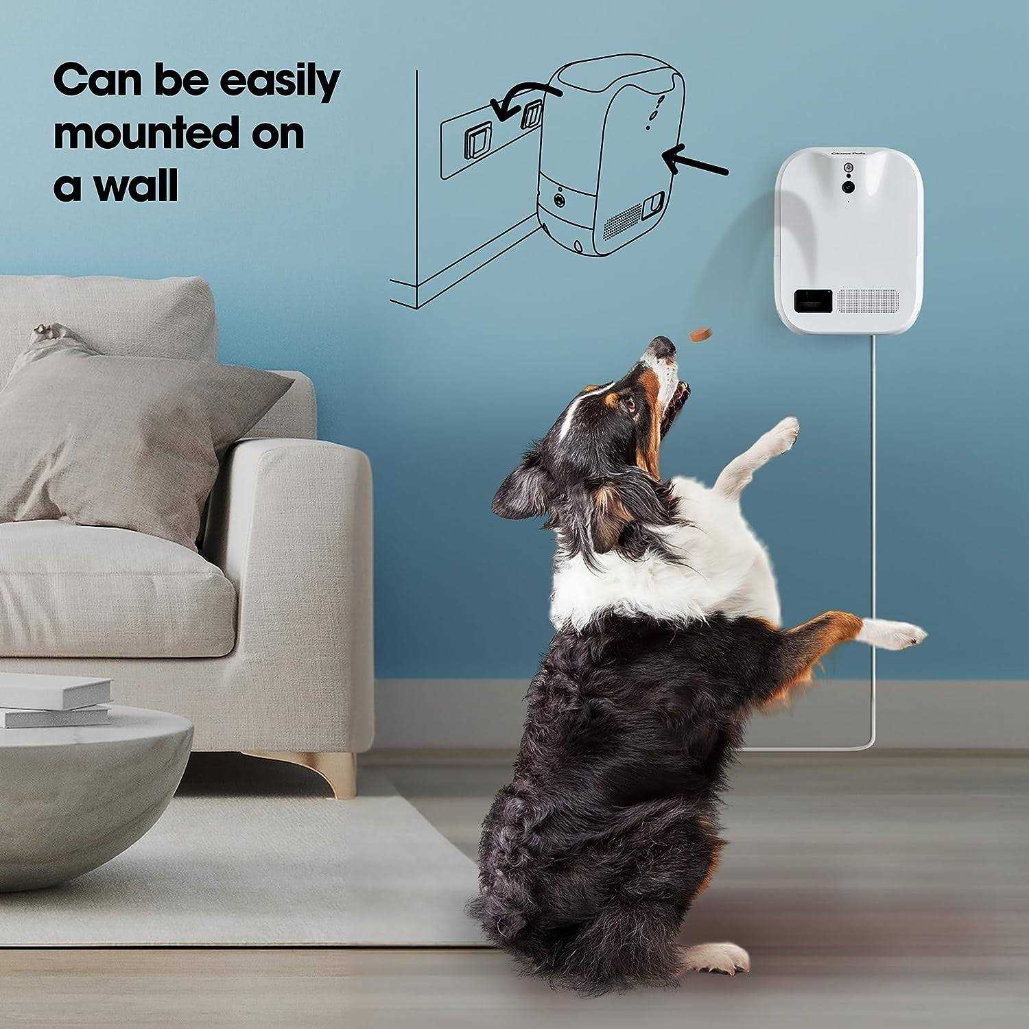 Alternative view of Closer Pets TreatView 1080p Pet Camera and Treat Dispenser with Motion Activation