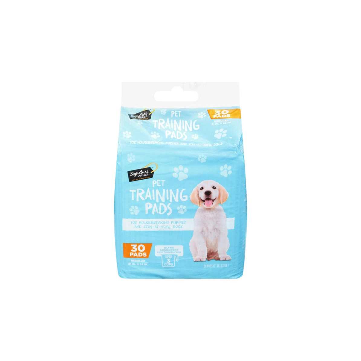 Signature Pet Care Training Pads Regular