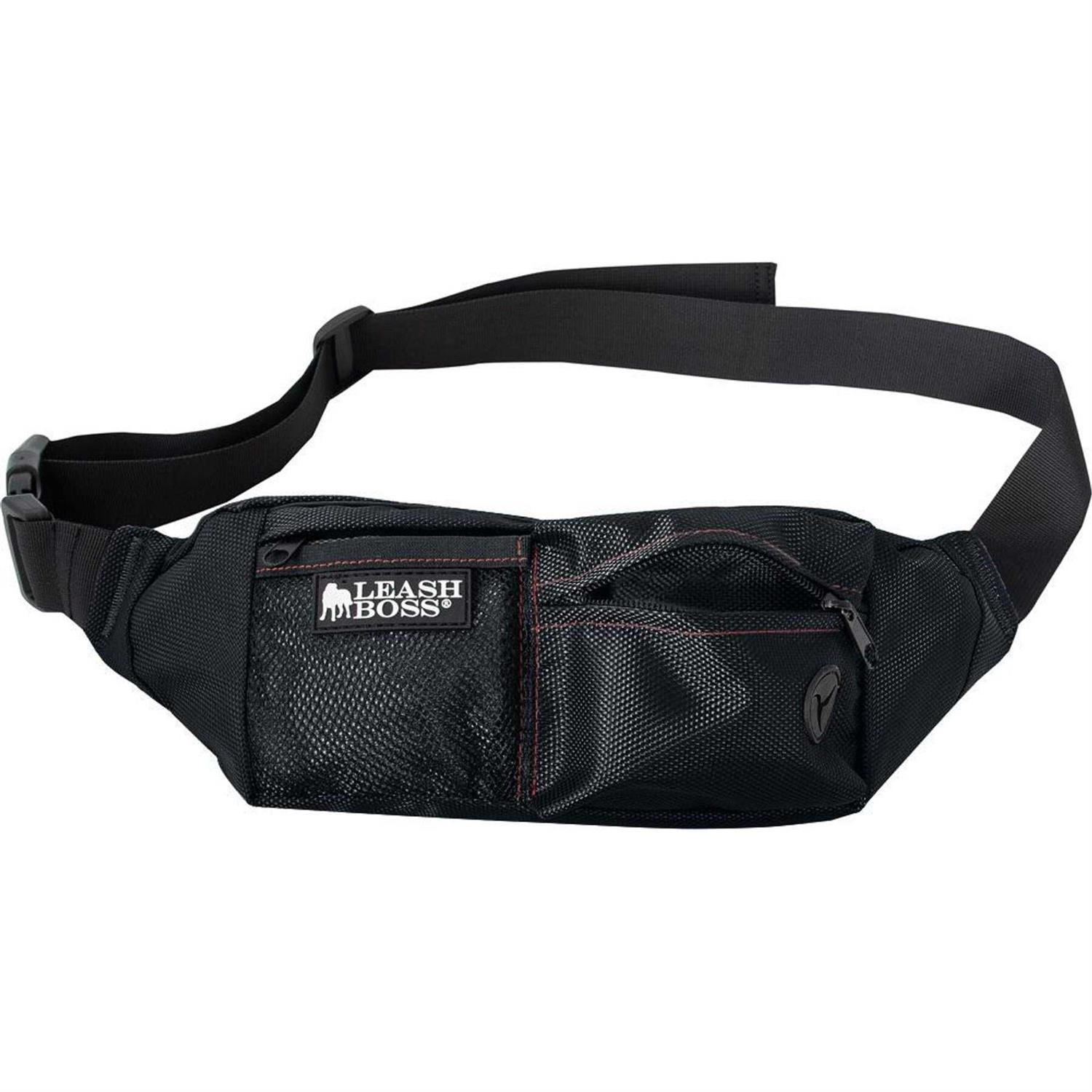 Leashboss PackUp Pouch Dog Treat Training Pouch with Waste Bag Dispenser