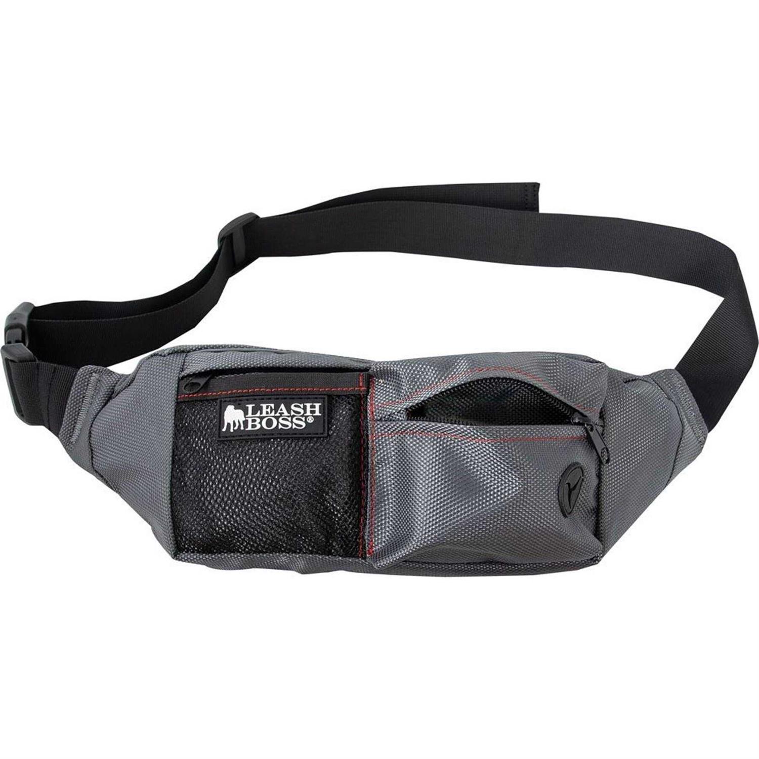 Leashboss PackUp Pouch Dog Treat Training Pouch with Waste Bag Dispenser