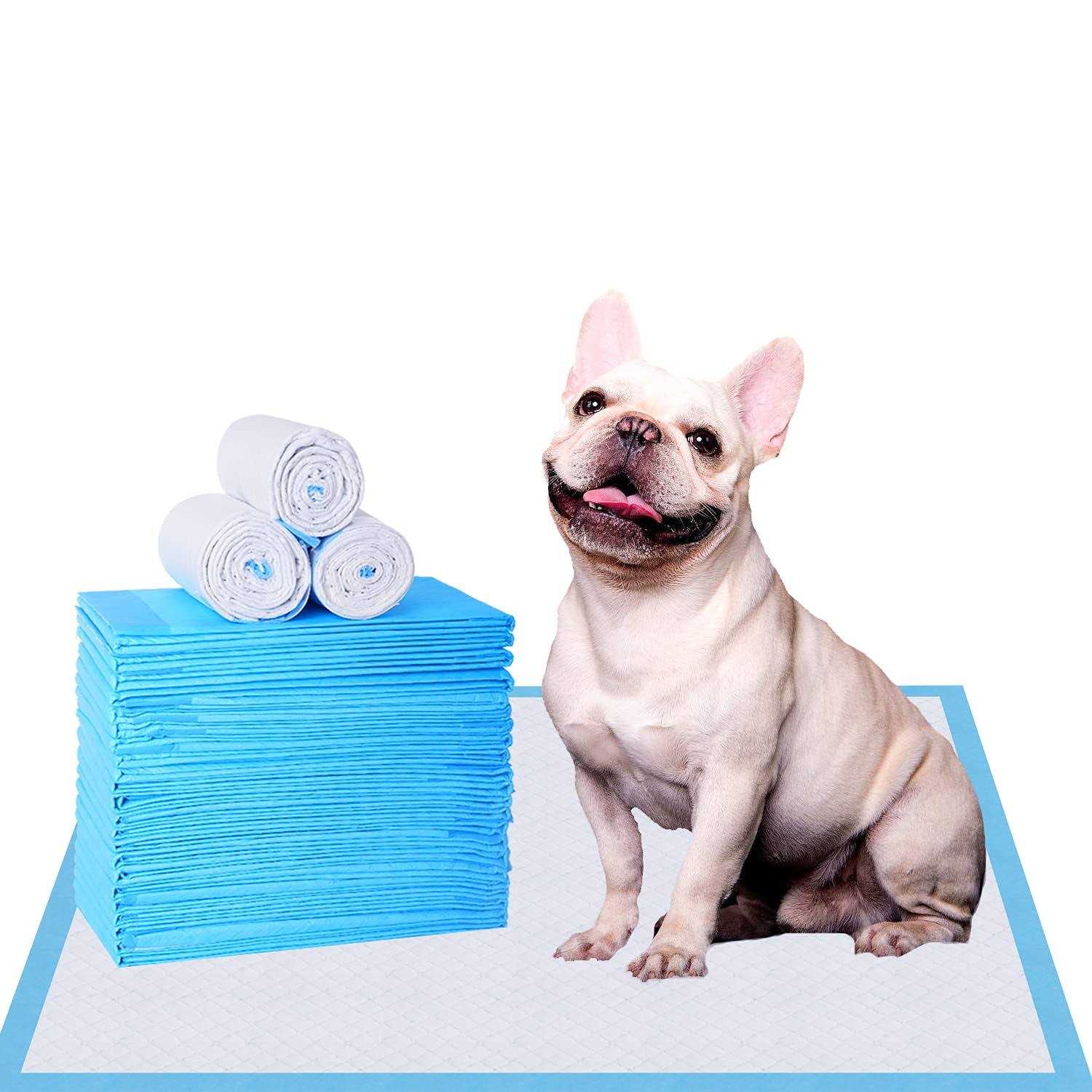 IMMCUTE Puppy Pee Pads Dog Pee Training Pads Super Absorbent & Leak-Proof
