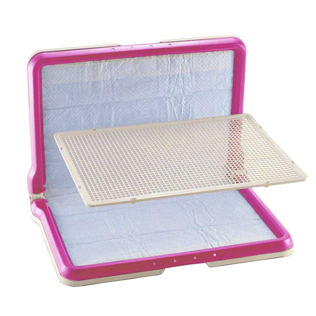 Alternative view of Richell PAW Trax High Wall Potty Pad Tray