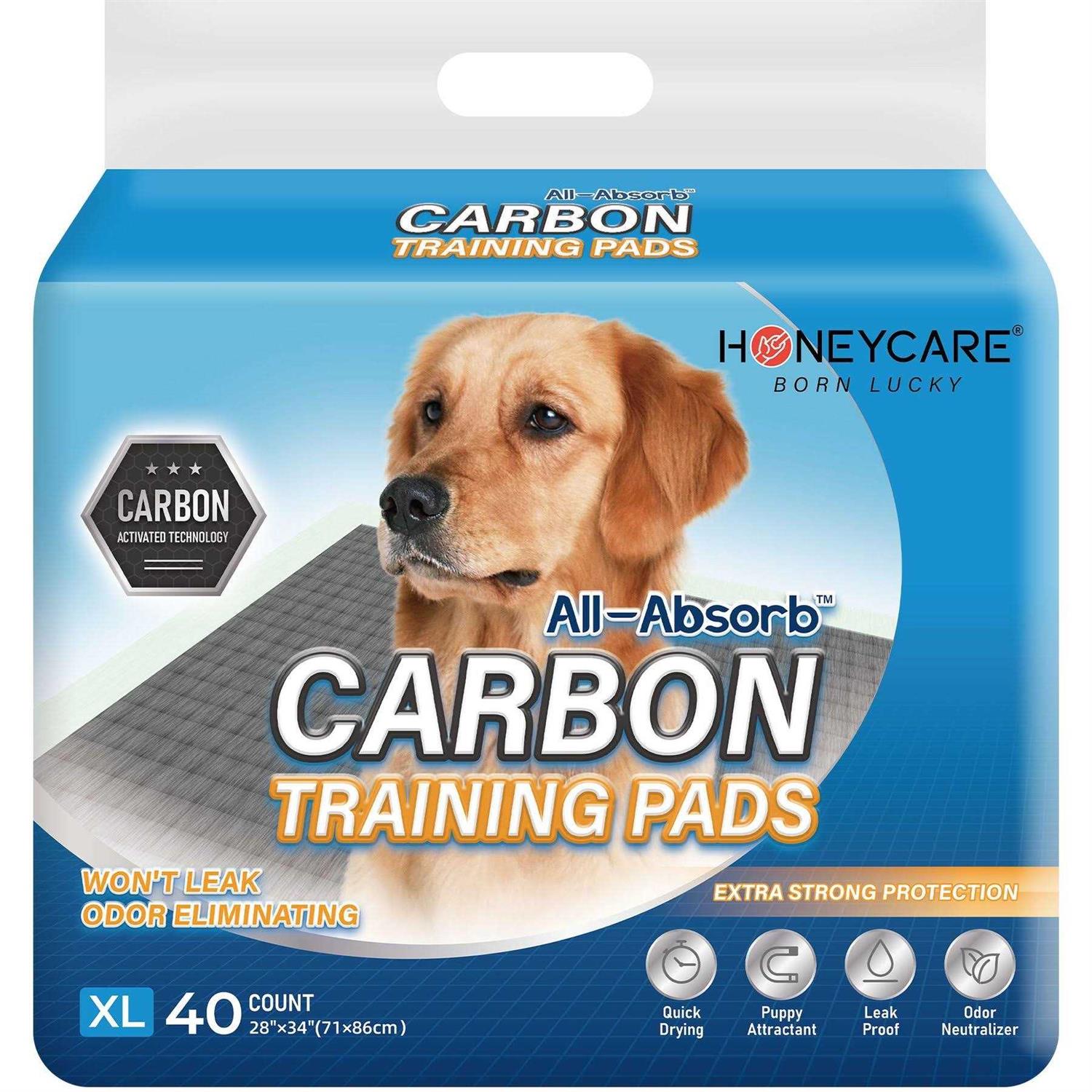 HONEY CARE All-Absorb Puppy Training Pads Potty Pads Absorb Eliminating Urine Odor